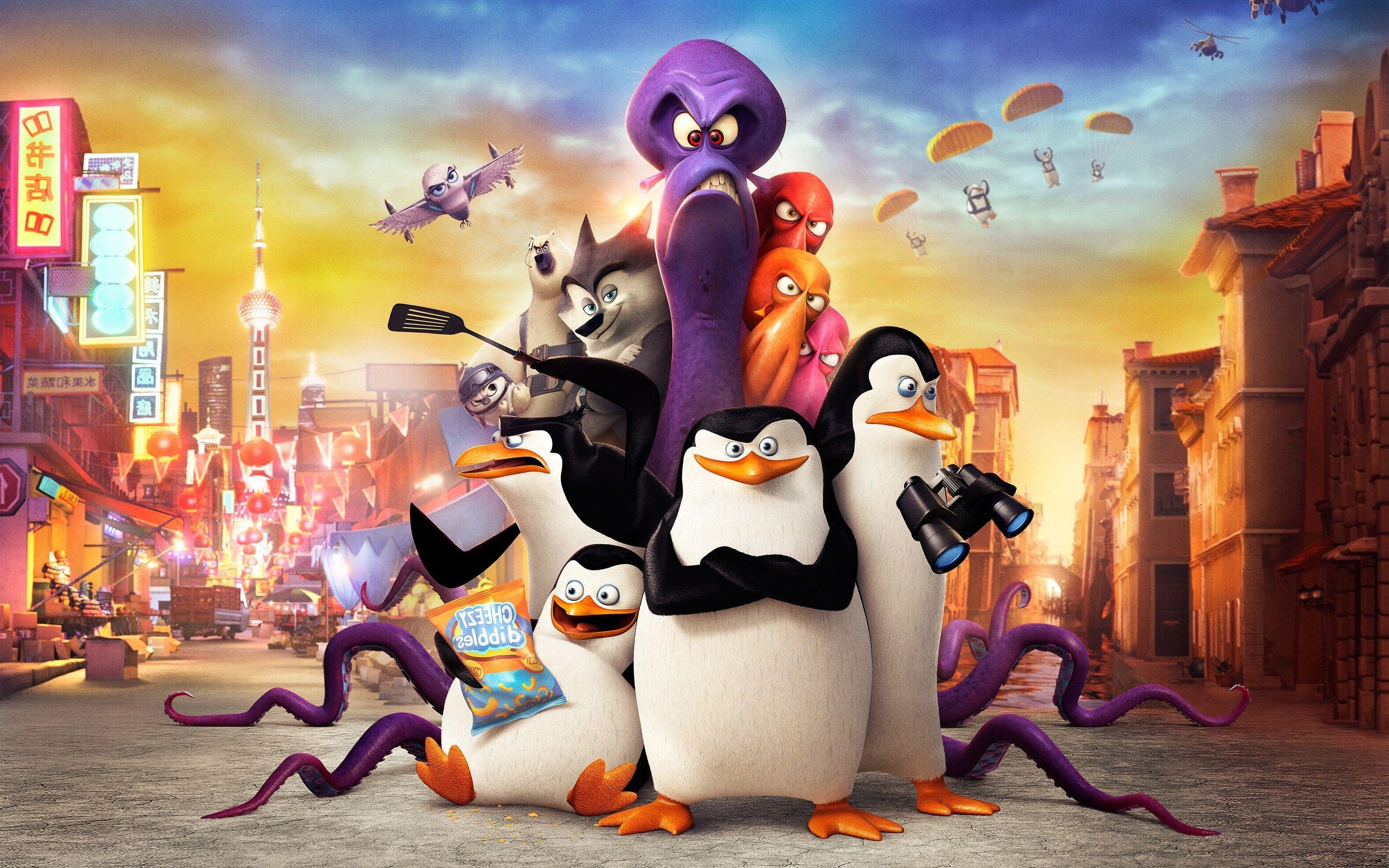 2880x1800 Penguins Of Madagascar Movie Macbook Pro Retina HD 4k