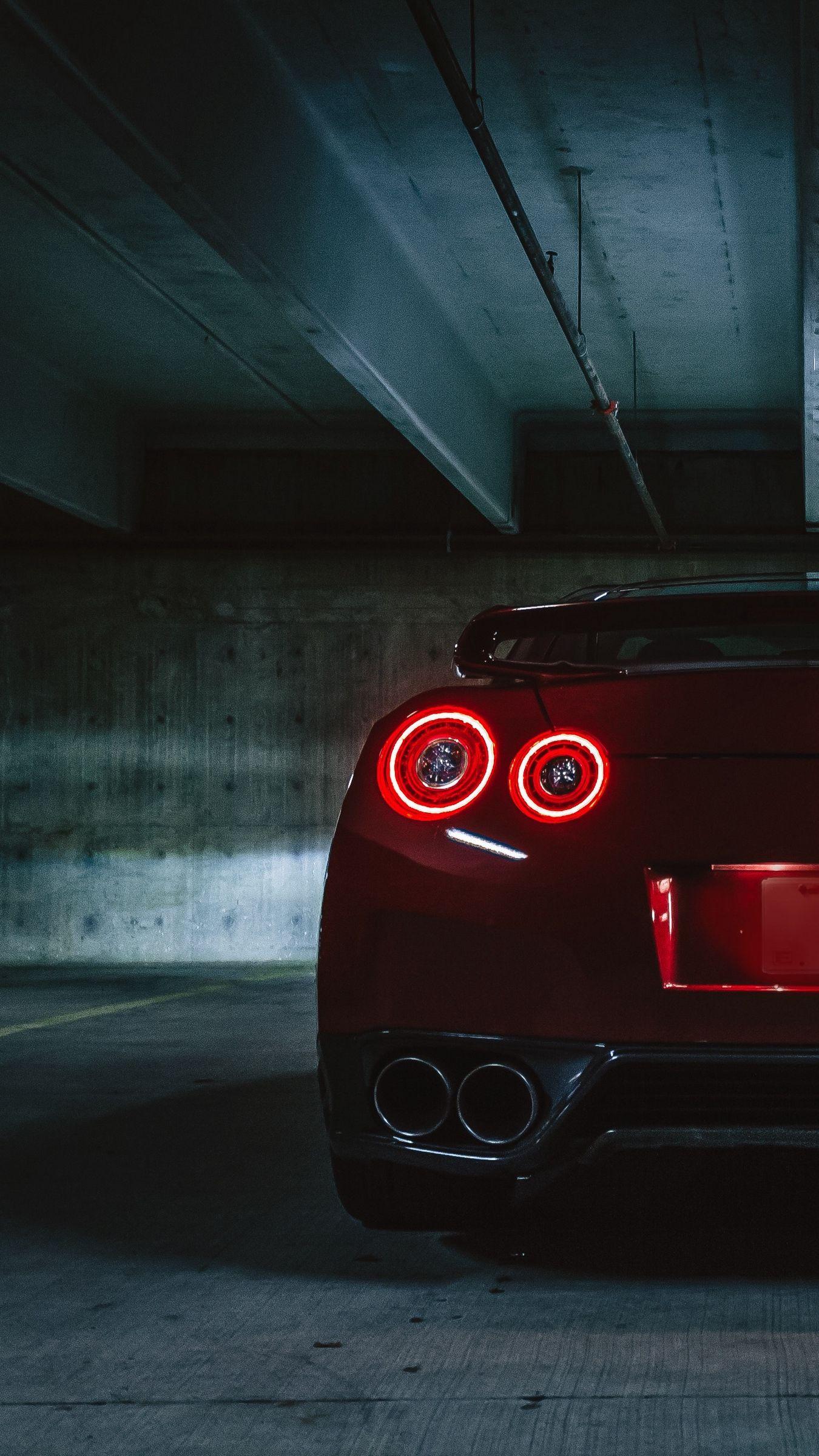 1350x2400 Download wallpaper 1350x2400 nissan gtr, nissan, headlights, rear