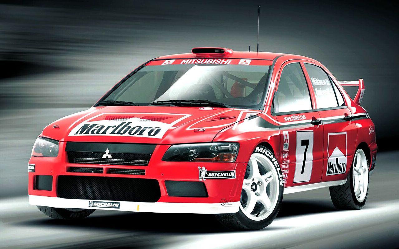 1280x800 Quality Wallpaper of Mitsubishi Rally and Racing Sports Cars