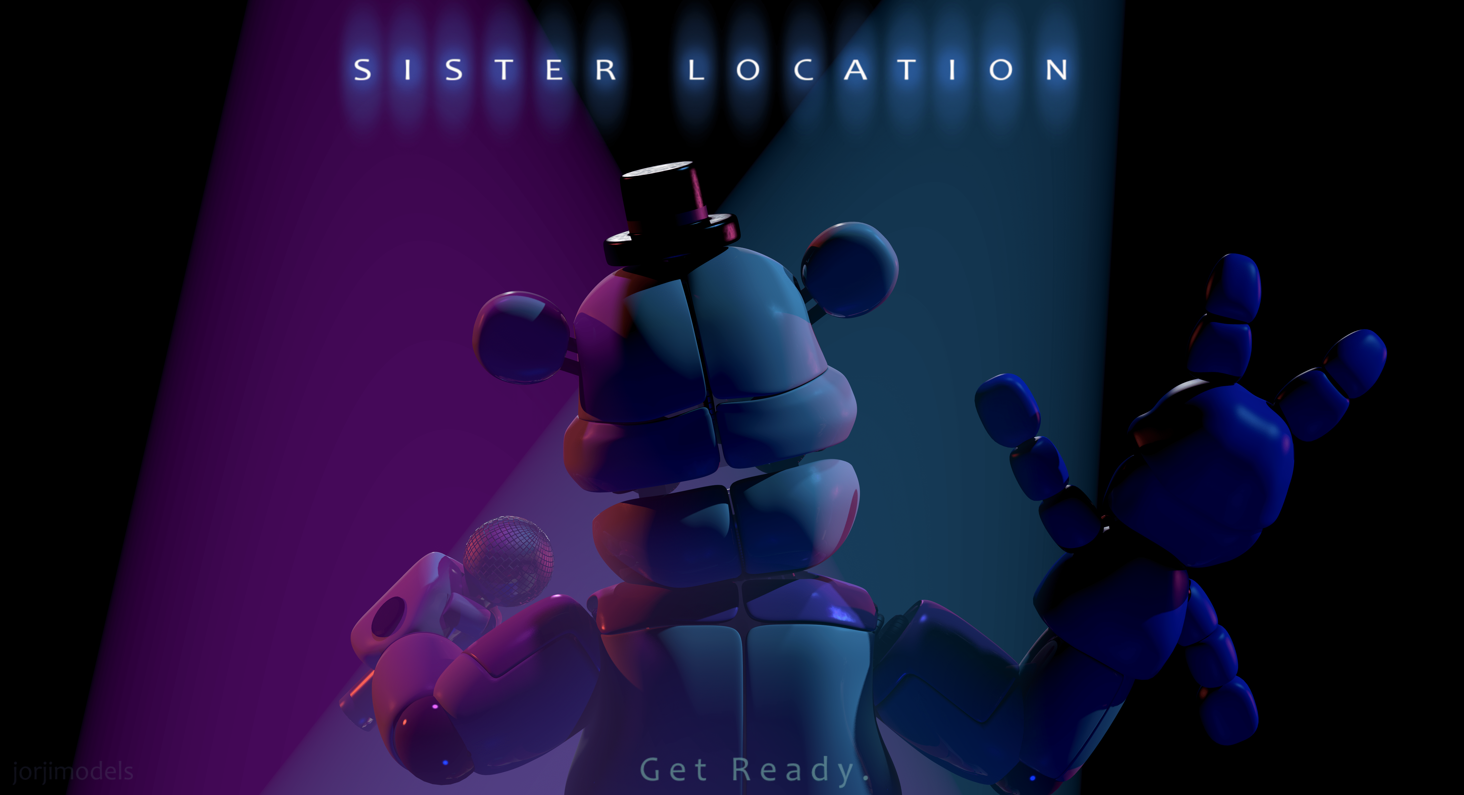 5961x3240 Free download Funtime Freddy y Bonnie 5k Retina Ultra HD Wallpaper