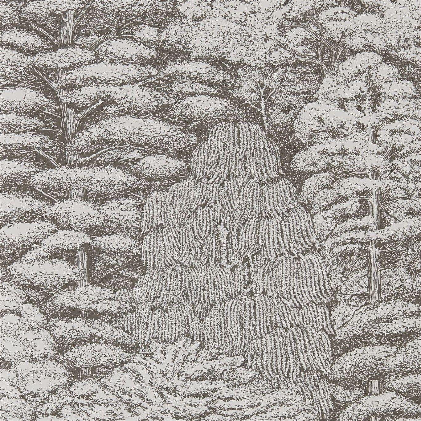 1366x1366 Sanderson Toile Wallpaper