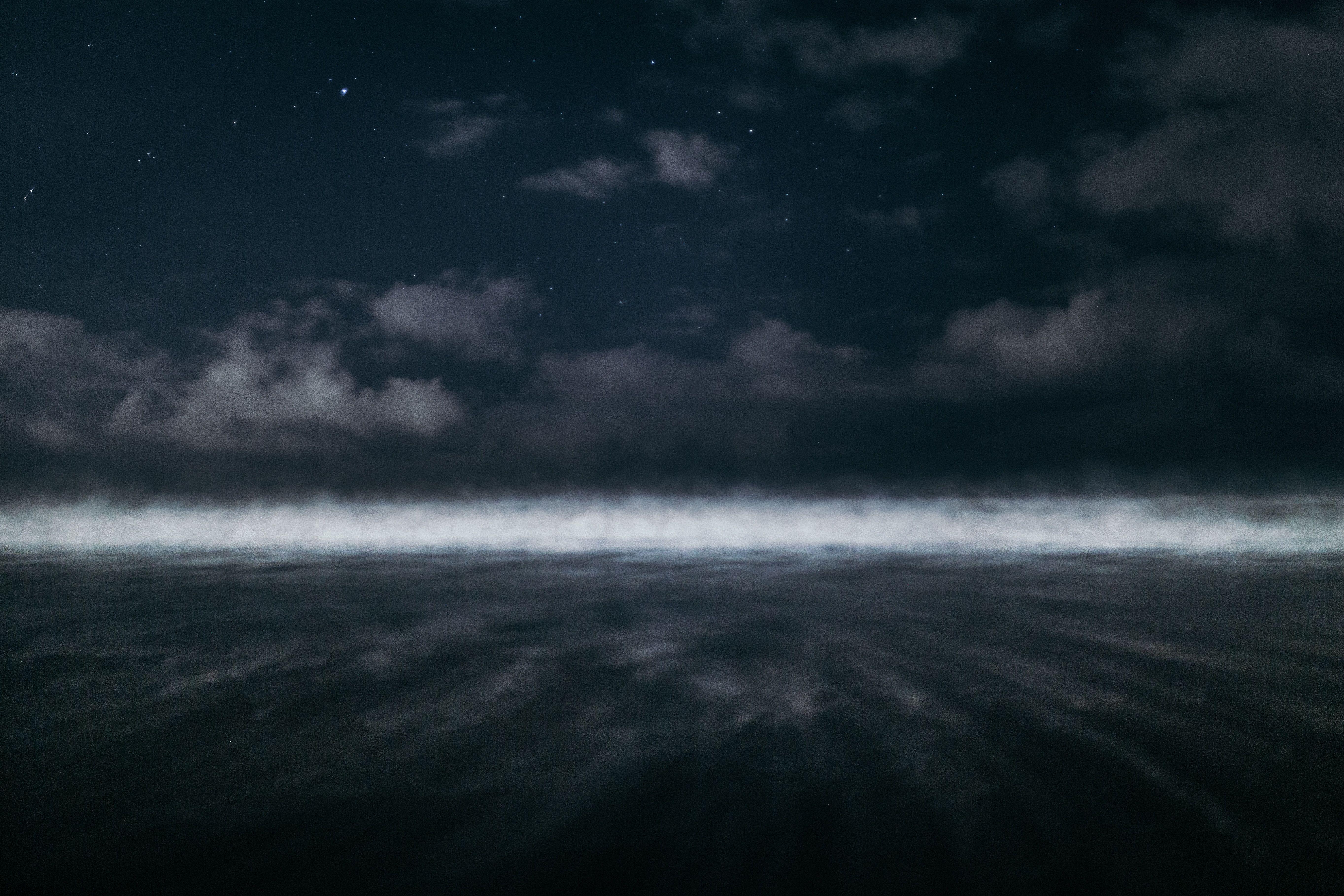 5455x3637 5455x3637 #beach, #water, #ethereal, #moody, #wave, #dark