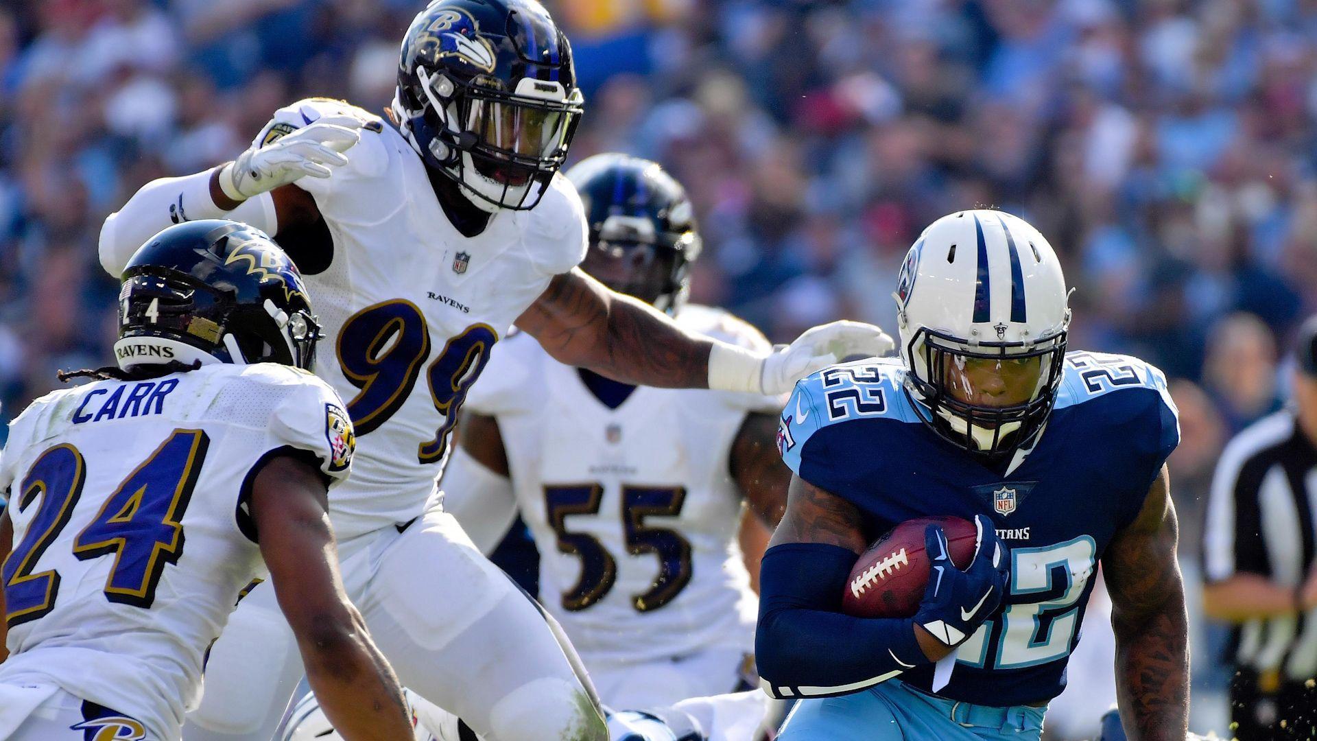 1920x1080 Ravens know 'it's gonna take all 11' to stop Titans' Derrick Henry