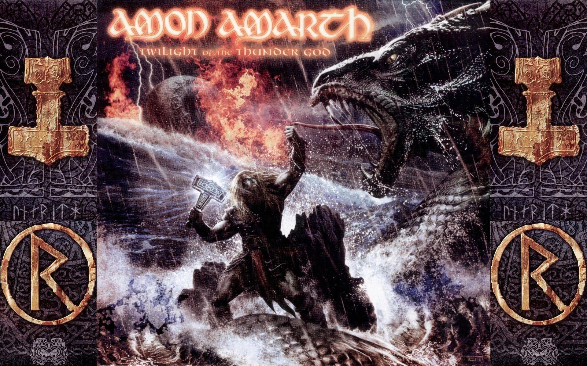 1920x1200 Amon Amarth digital wallpaper HD wallpaper