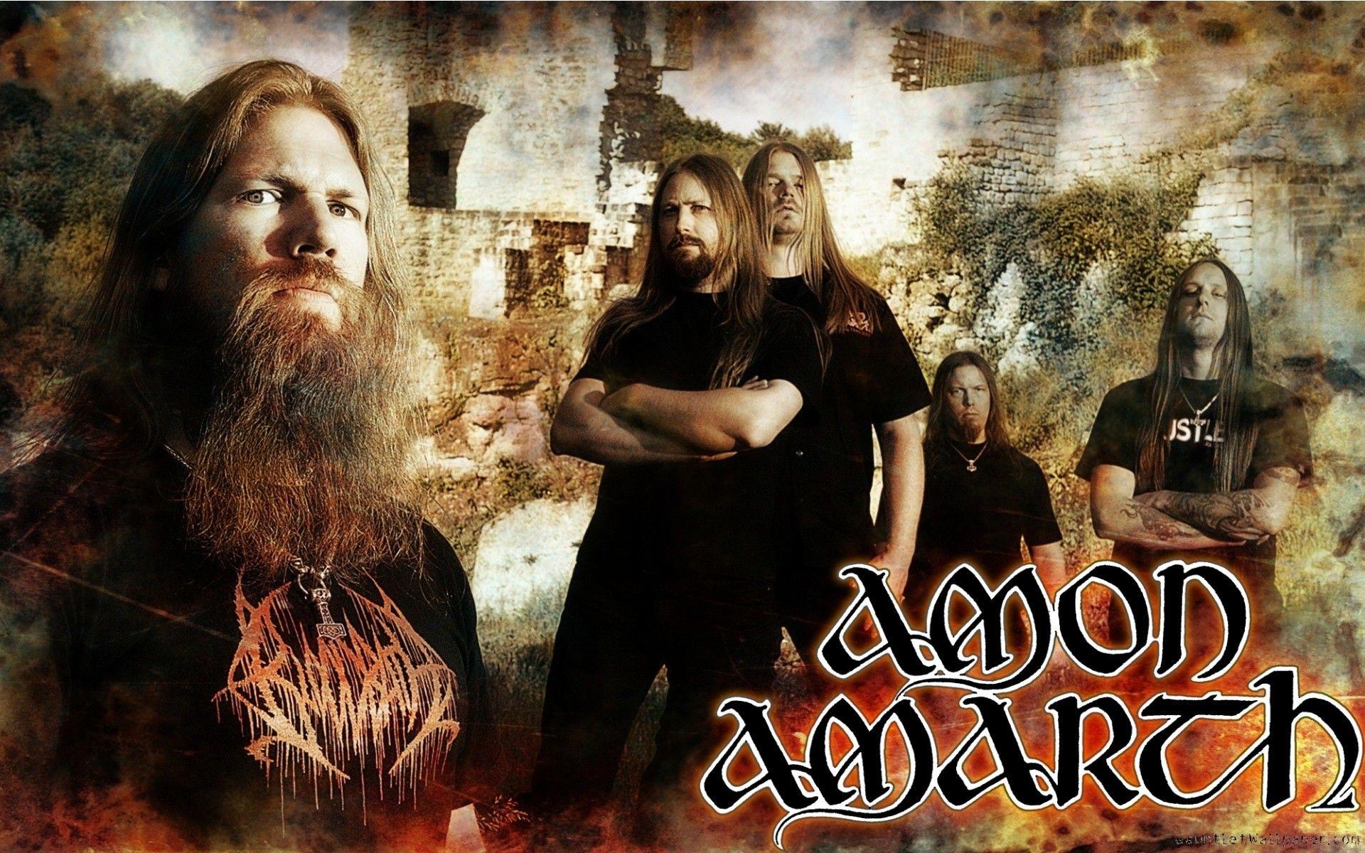 1920x1200 music, Metal Music, Amon Amarth, Vikings, Heavy Metal, Joan Hegg