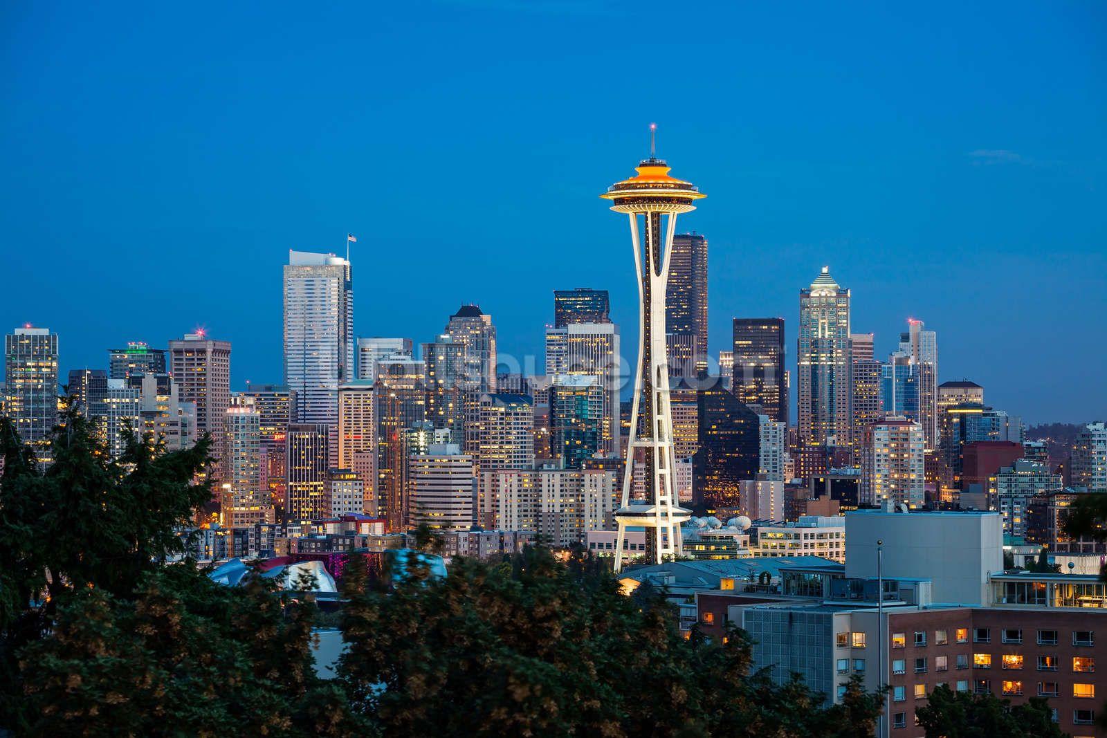 Seattle Skyline Wallpapers Top Free Seattle Skyline Backgrounds 