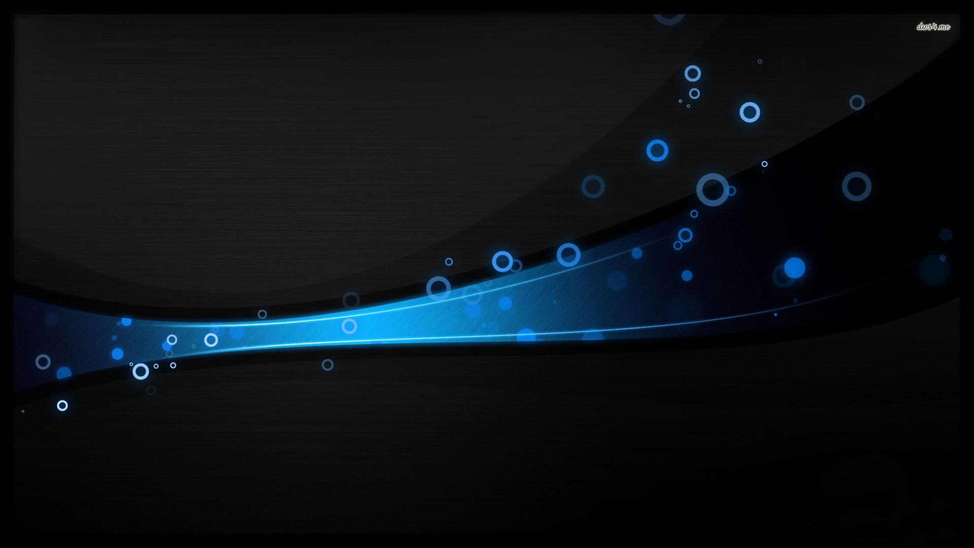 1920x1080 Black and Blue Abstract