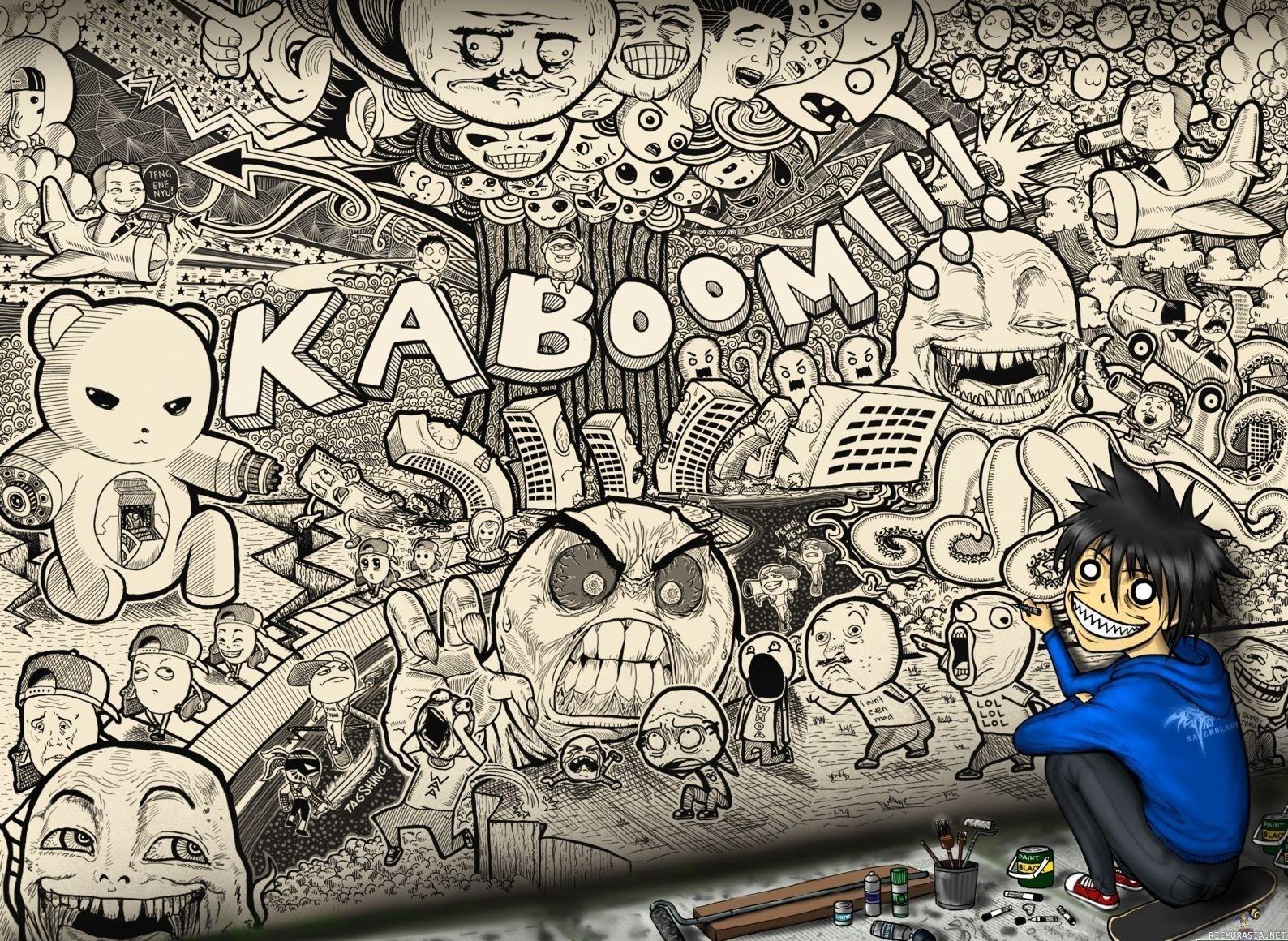 1588x1160 Graffiti Wallpaper HD