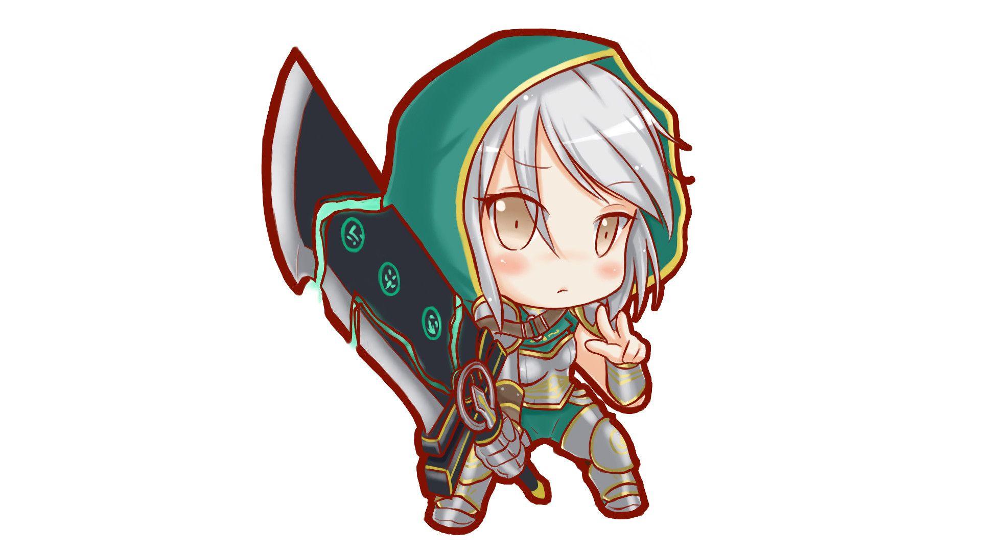 1920x1080 League of Legends Chibi Wallpaper