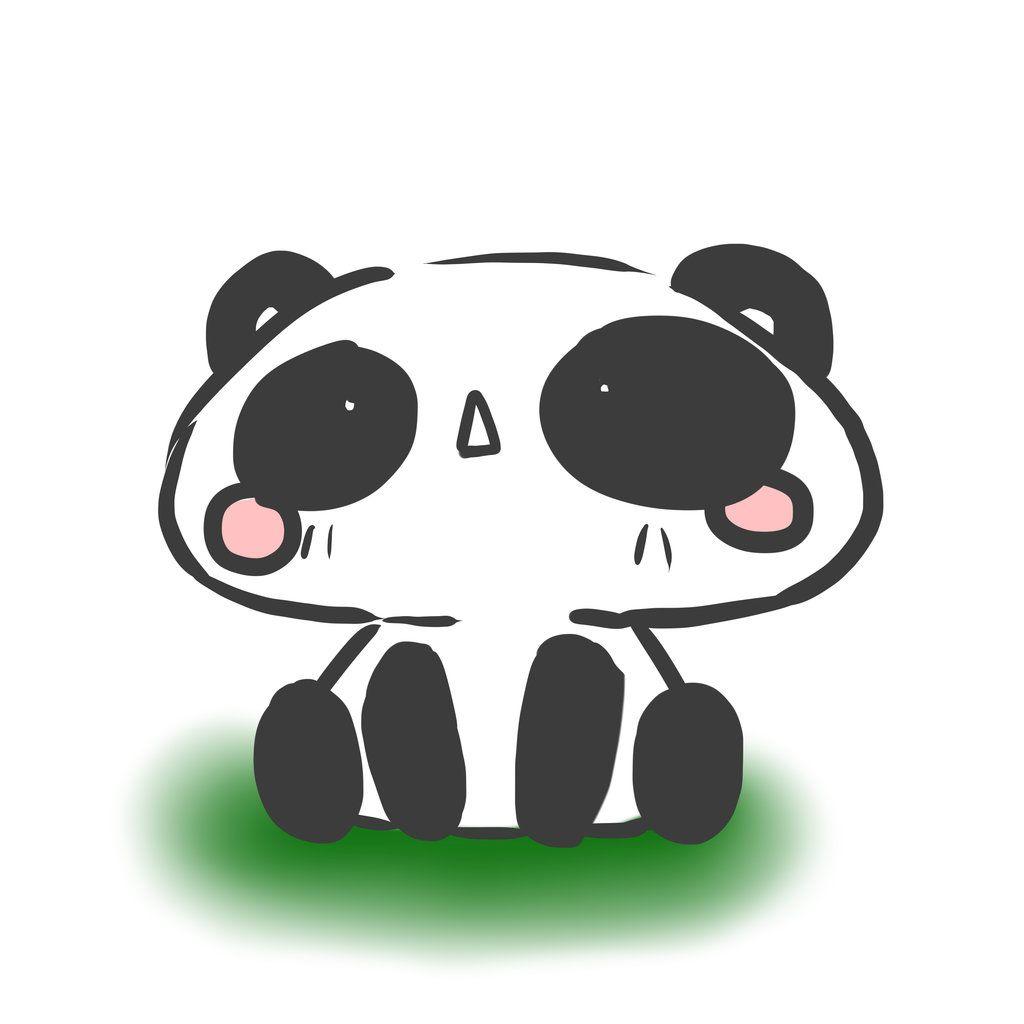 1024x1024 Panda Chibi Wallpaper