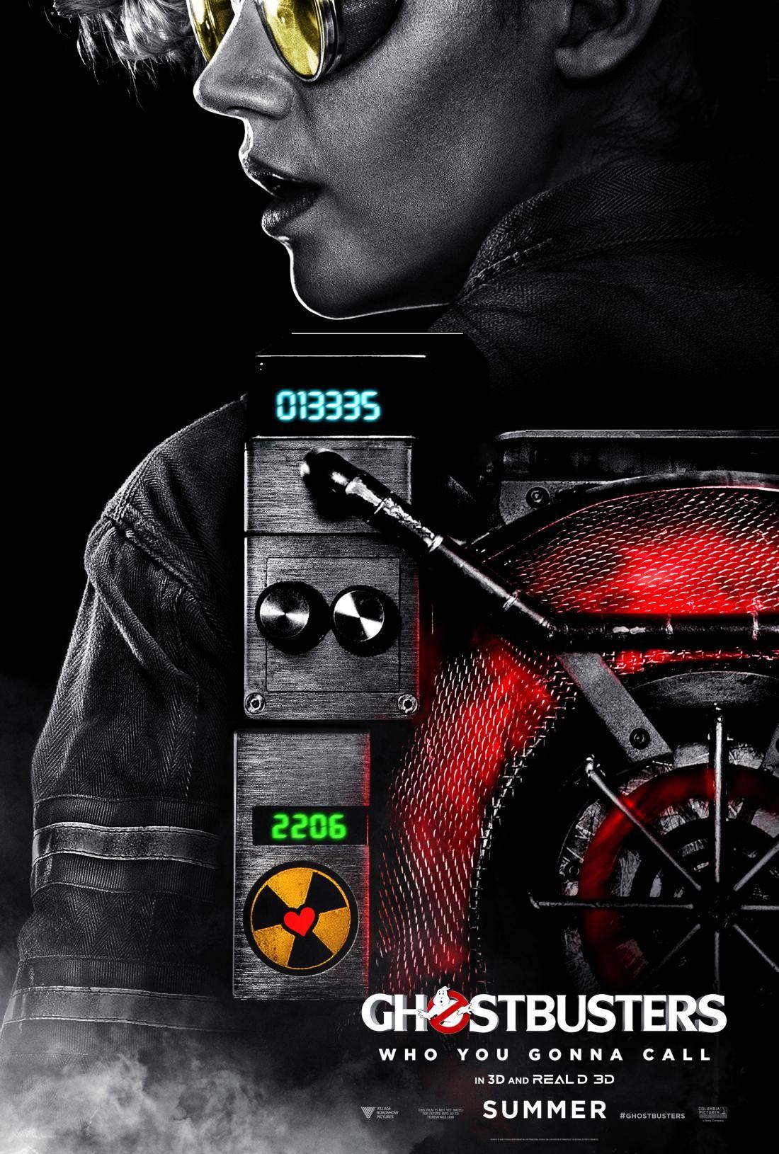 1100x1630 Kate McKinnon as Jillian Holtzmann in Ghostbusters!