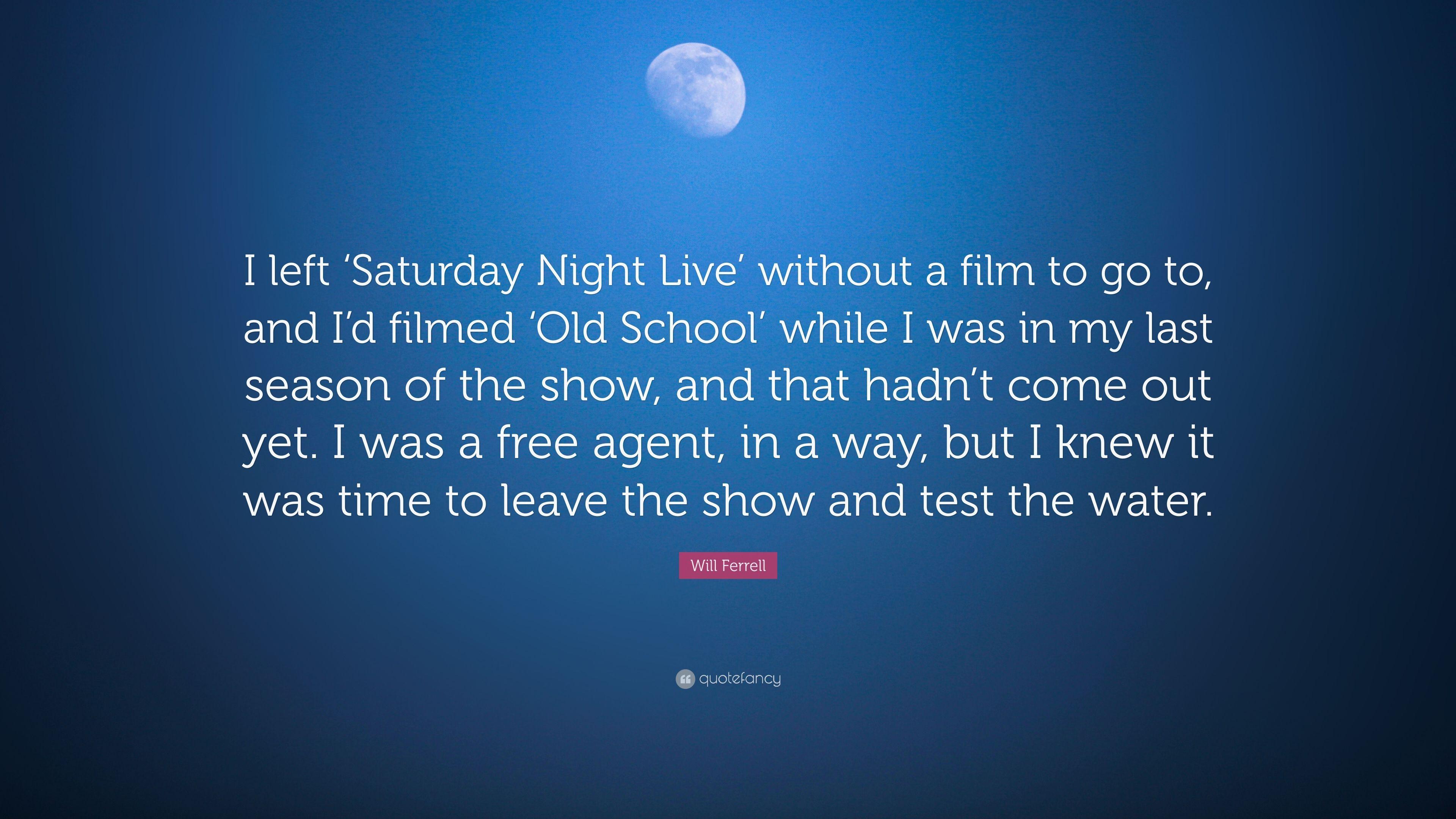 3840x2160 Will Ferrell Quote: “I left 'Saturday Night Live' without a film