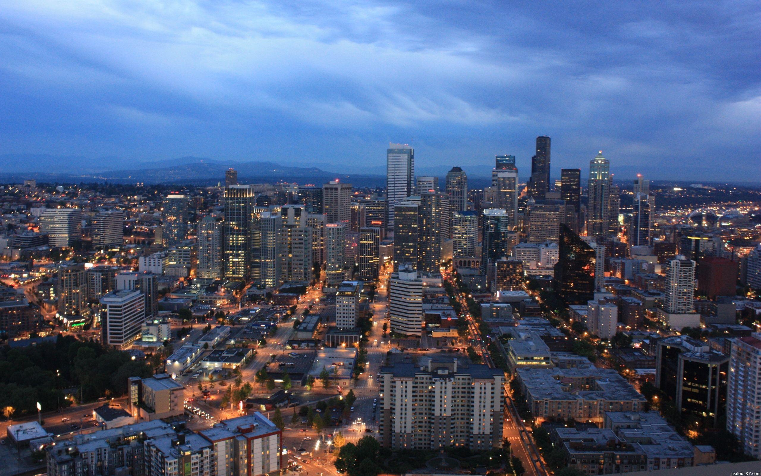 Seattle Skyline Wallpapers - Top Free Seattle Skyline Backgrounds ...