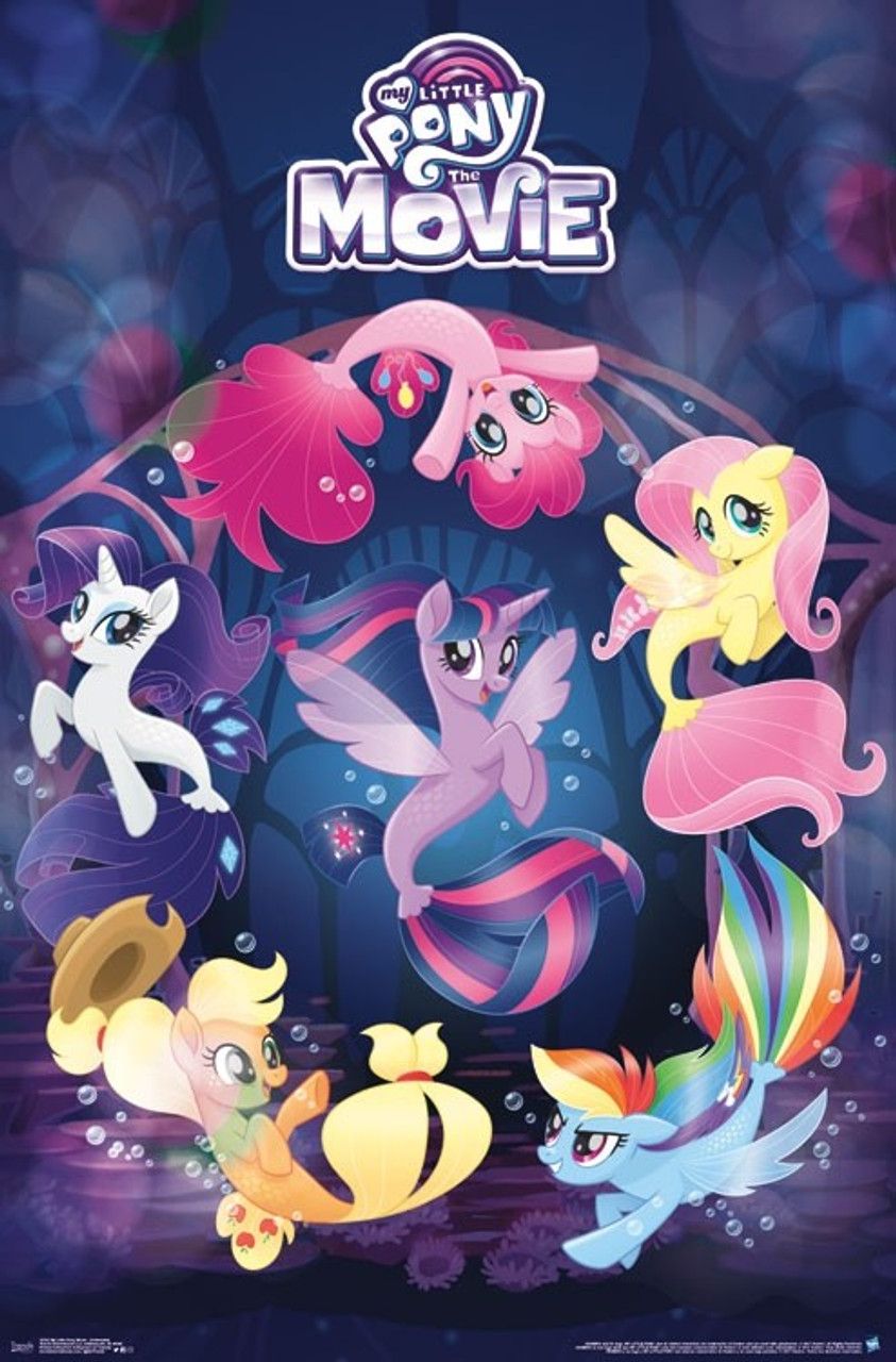 843x1280 My Little Pony Movie Poster Print # VARTIARP15352