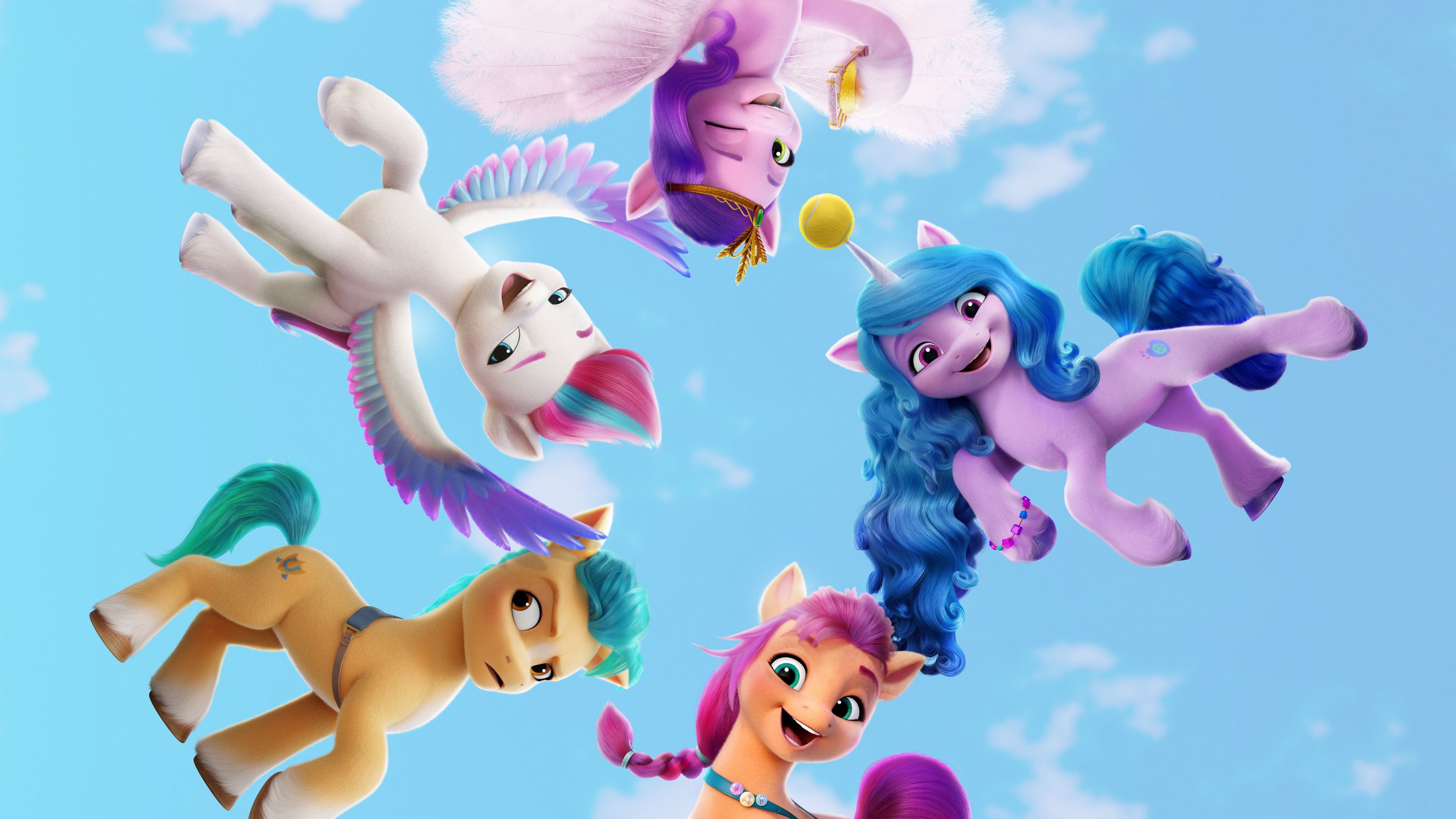 3840x2160 My Little Pony: A New Generation Wallpaper 4K, Animation movies