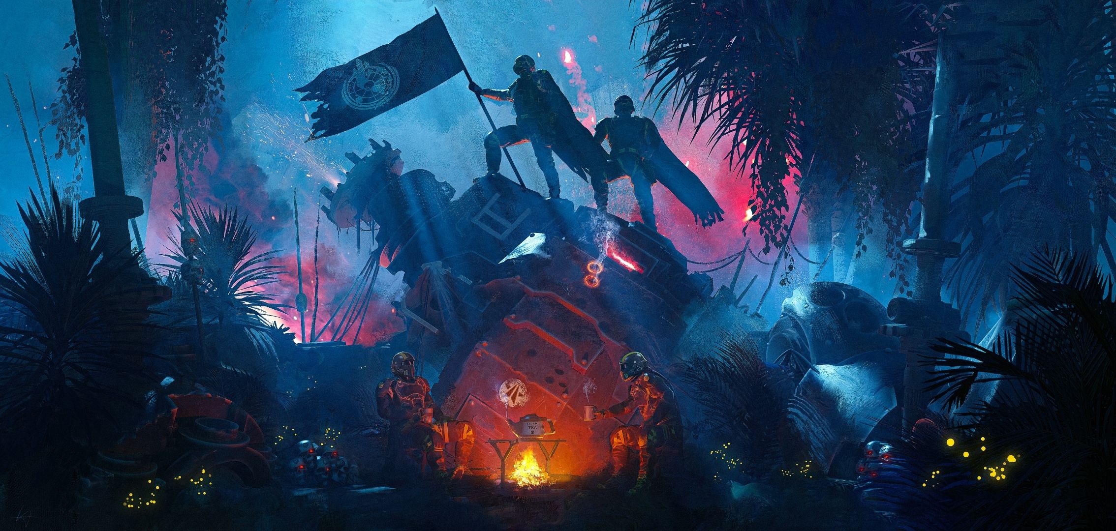 2268x1080 Helldivers 2 Super Citizen Wallpaper, HD Games 4K Wallpaper, Image and Background
