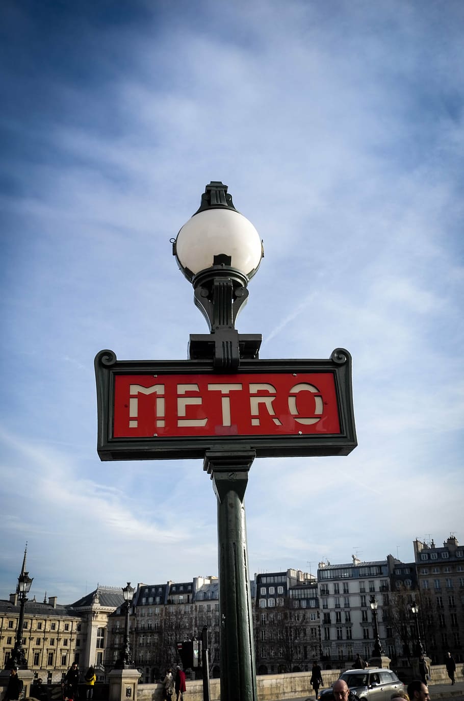 910x1374 HD wallpaper: metro, paris, france, metro station, sky, built structure, architecture