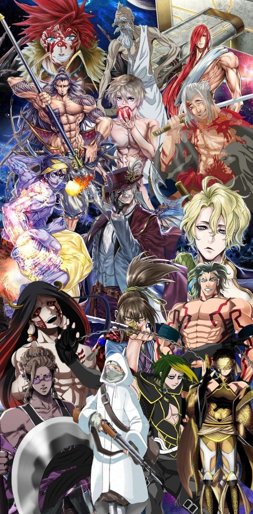 850x1721 Shuumatsu No Valkyrie ideas in 2021. valkyrie, anime, manga, Record of Ragnarok HD phone wallpaper