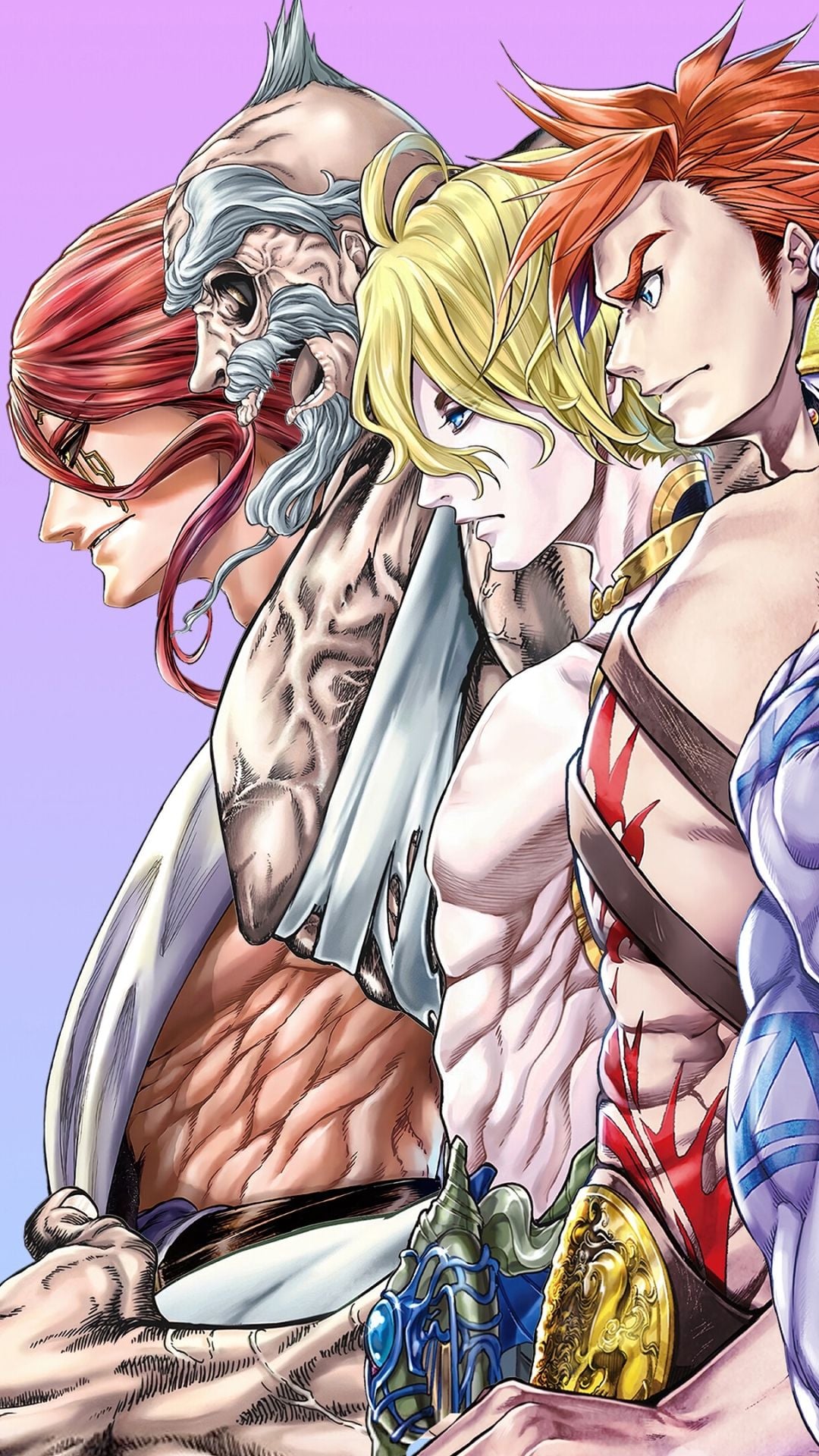 1080x1920 Hercules (Record Of Ragnarok) Phone Wallpaper: Free 4K & HD Downloads
