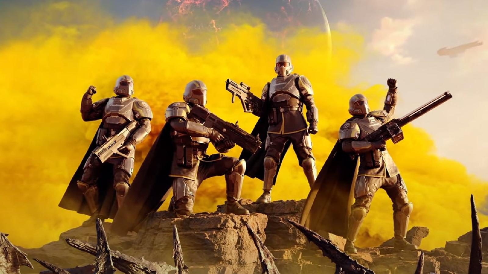 1600x900 Helldivers 2 Desktop Wallpaper
