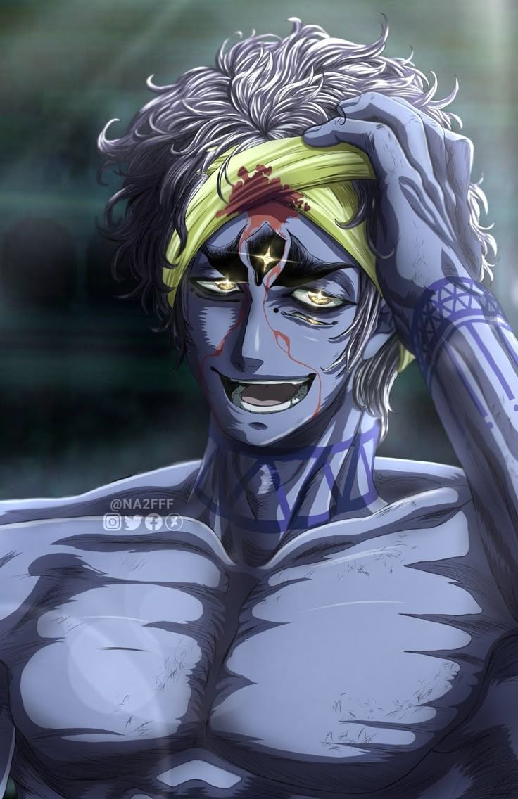 736x1136 Lord Shiva Record of Ragnarok anime fanart