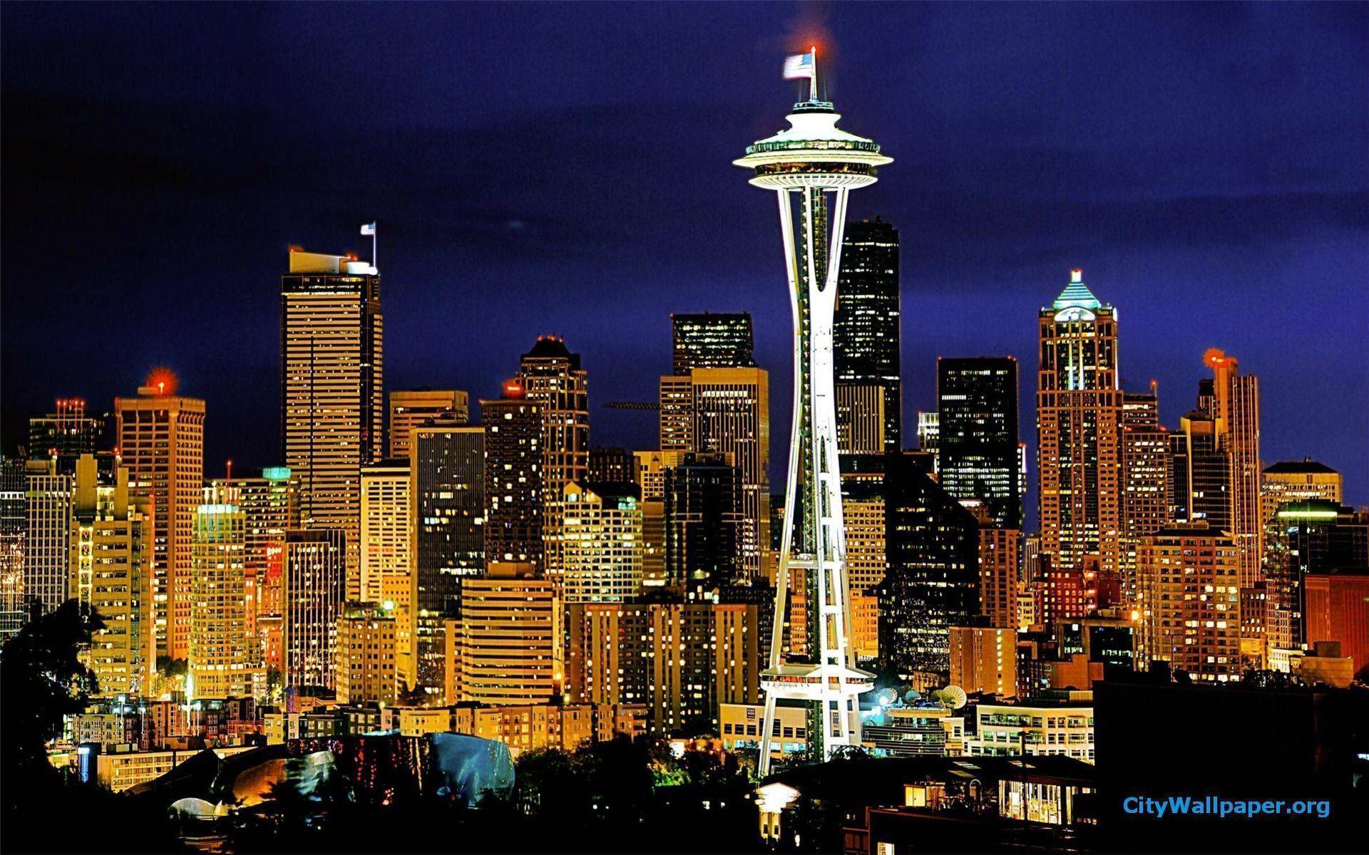Seattle Skyline Wallpapers Top Free Seattle Skyline Backgrounds
