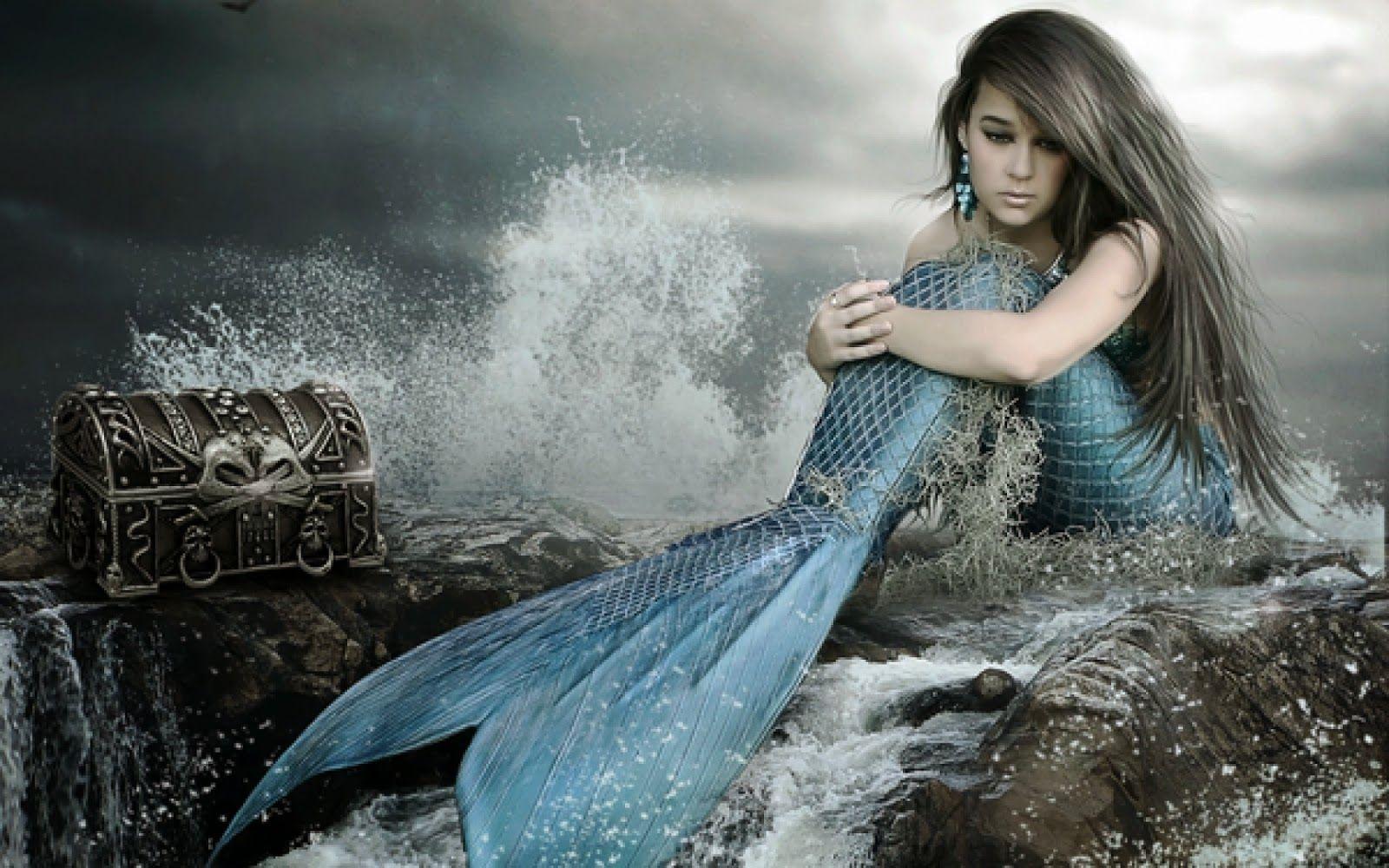 Real Mermaid Wallpapers - Top Free Real Mermaid Backgrounds -  WallpaperAccess