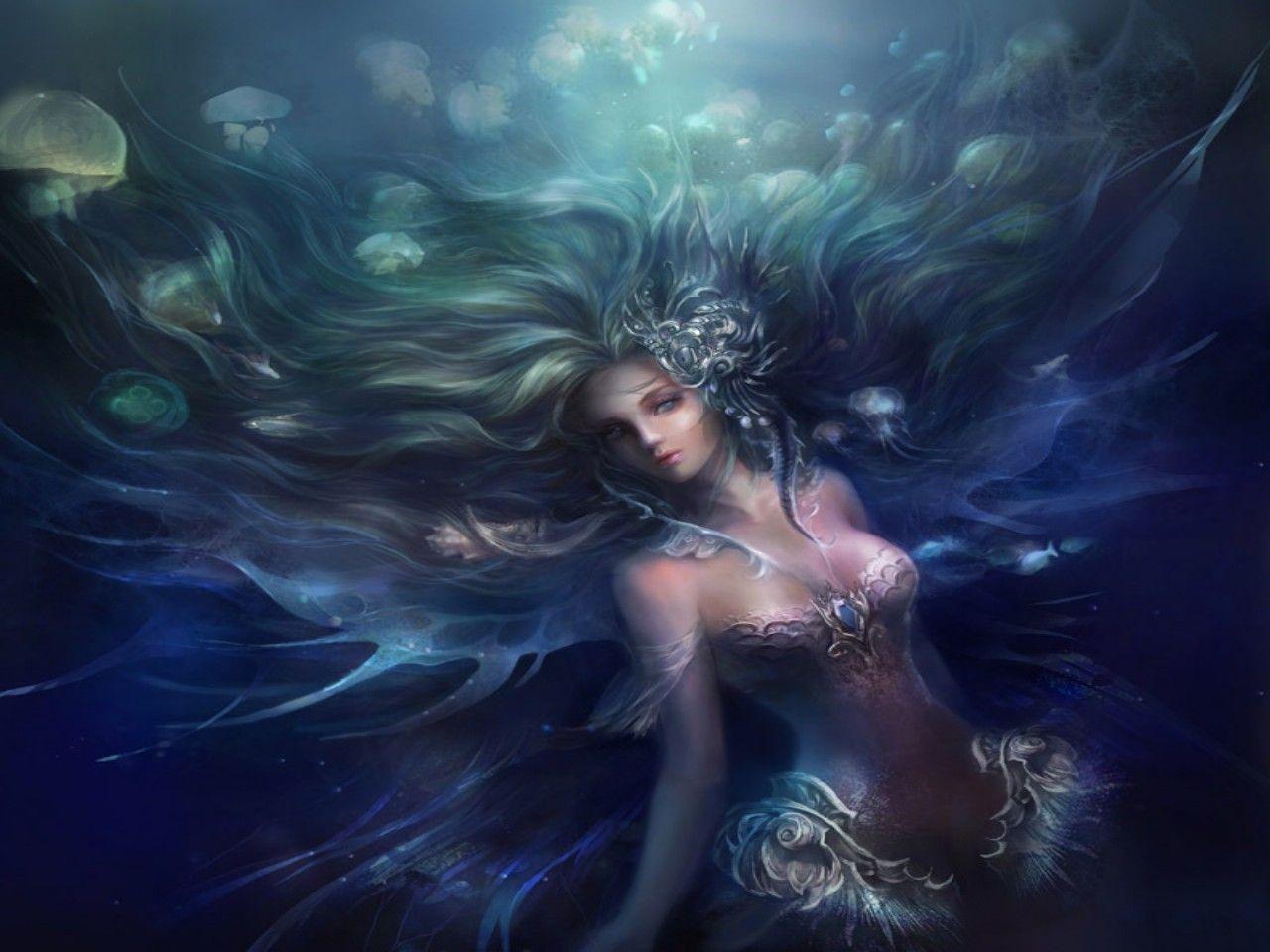 1280x960 page coloring: Pitchers Of Mermaids. Mermaids. Pitchers Of