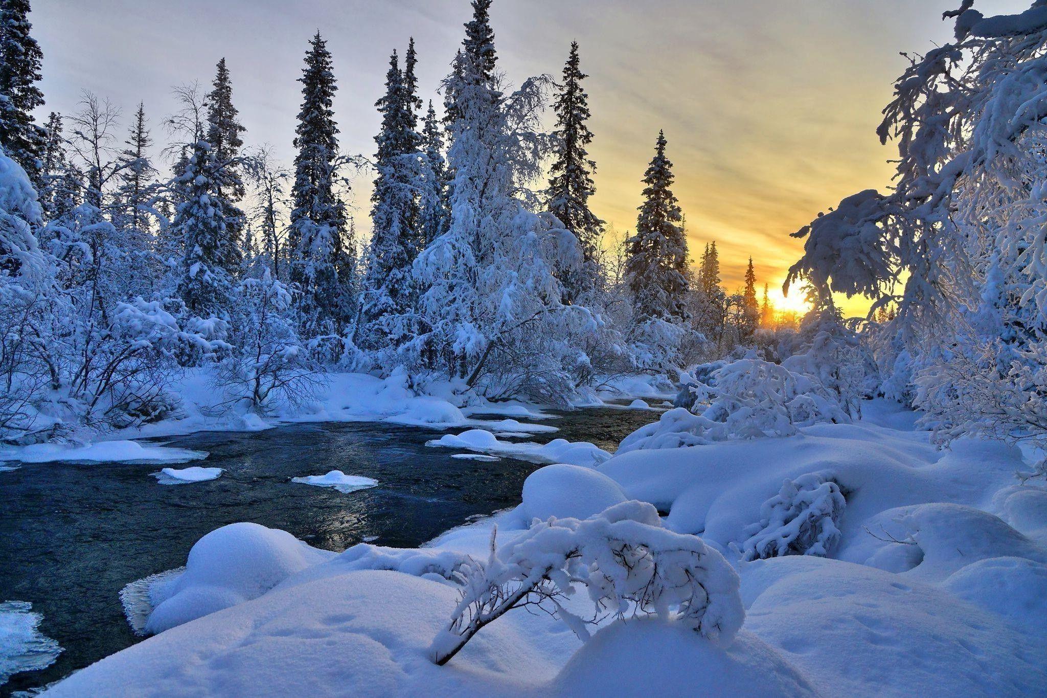 2048x1365 HD Winter Wallpaper 1080p