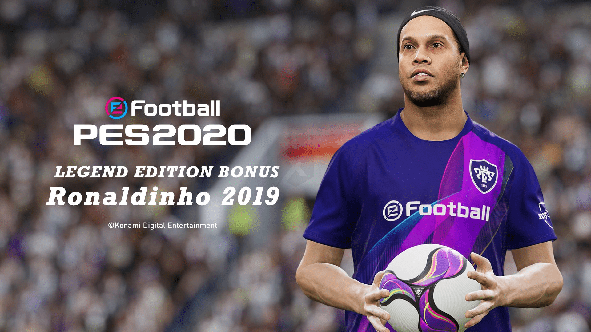 1920x1080 PES 2020: Ronaldinho presents the uniform of the exclusive Legend