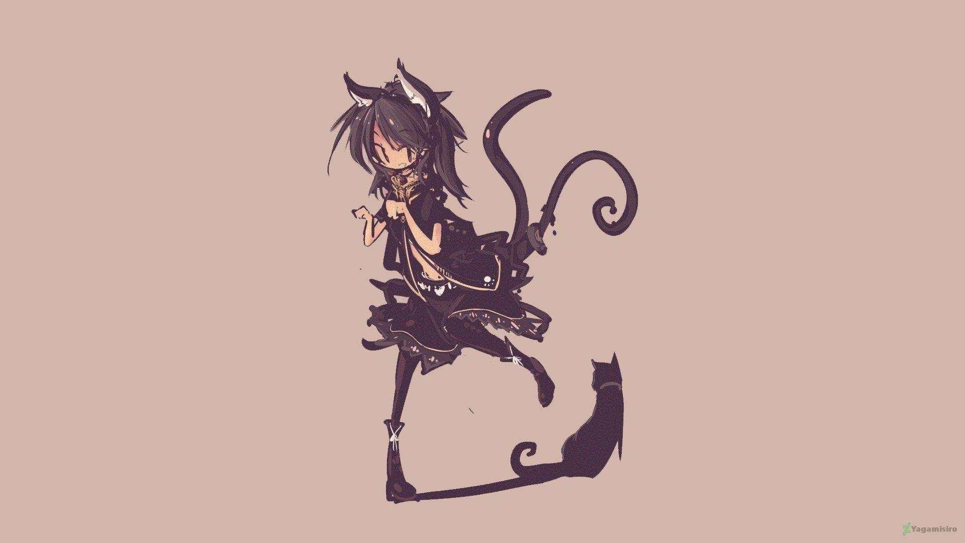 1920x1080 original characters, Nekomimi, Neko loli HD Wallpaper / Desktop