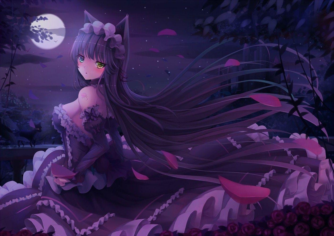 1414x1000 Nekomimi Background. Nekomimi Background