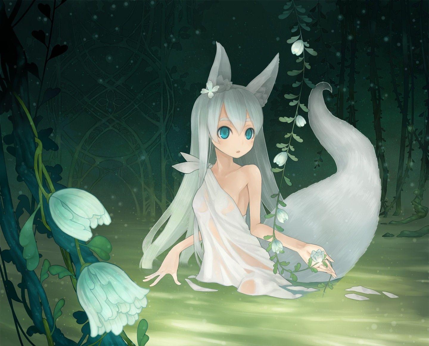 1440x1159 nekomimi anime girls 1440x1159 wallpaper High Quality Wallpaper