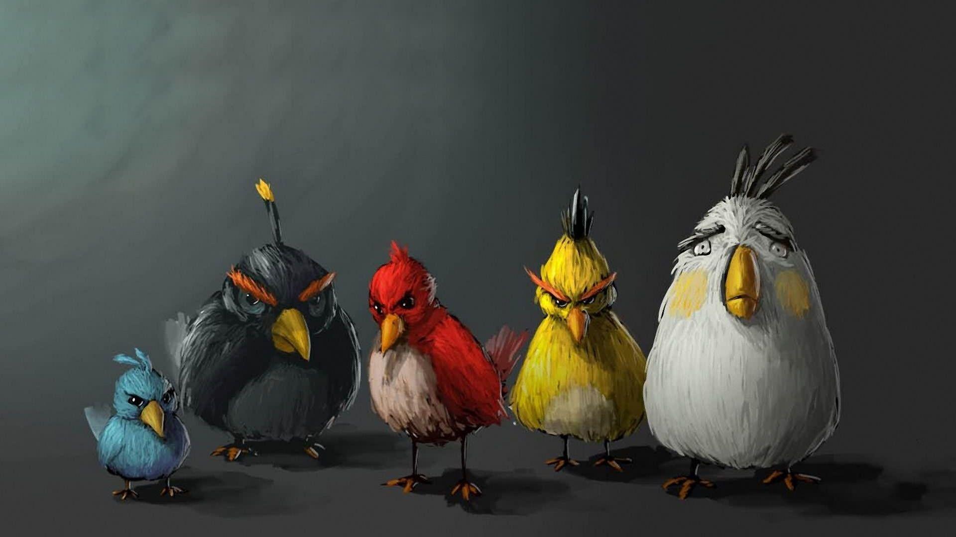 1920x1080 Angry Birds Desktop Background