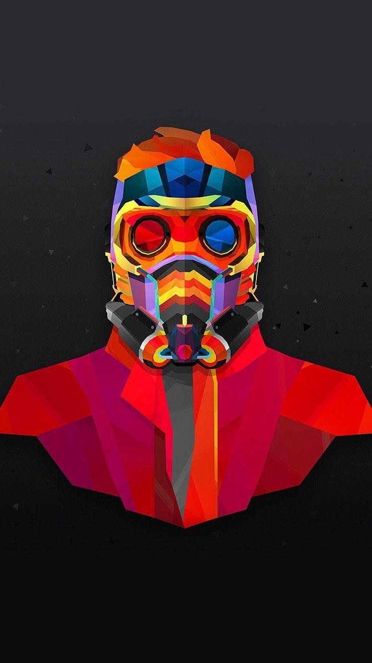 750x1334 Dark Man Art Colorful Armor. Marvel Wallpaper, Marvel Art