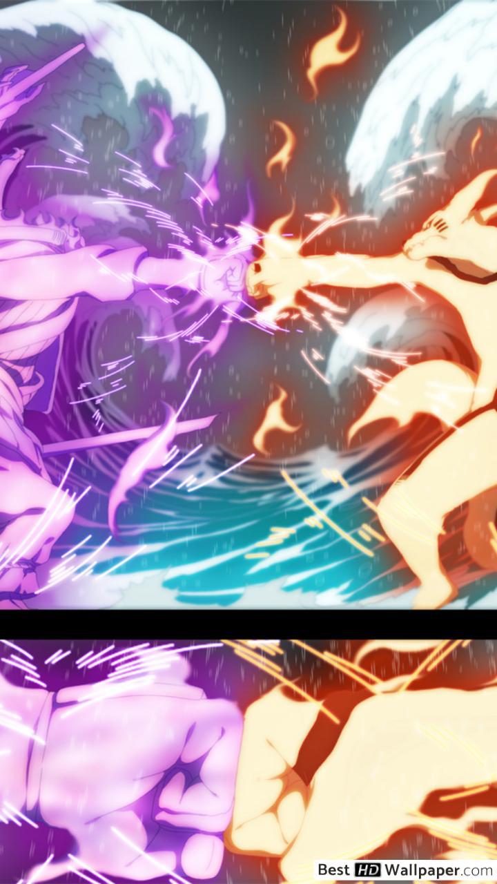 720x1280 Naruto And Sasuke Susanoo Kurama Fusion Wallpaper