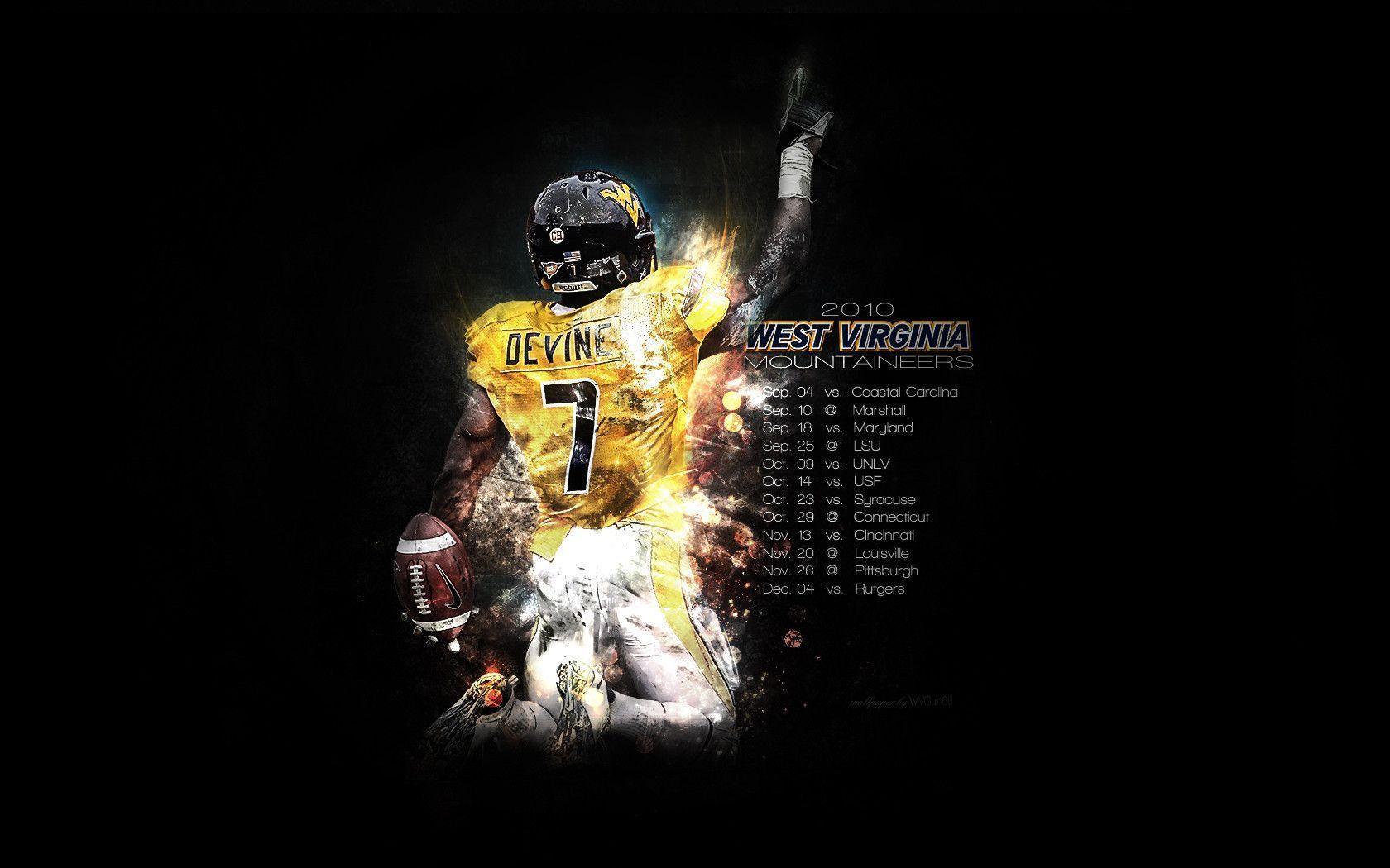 1680x1050 West Virginia University Wallpaper