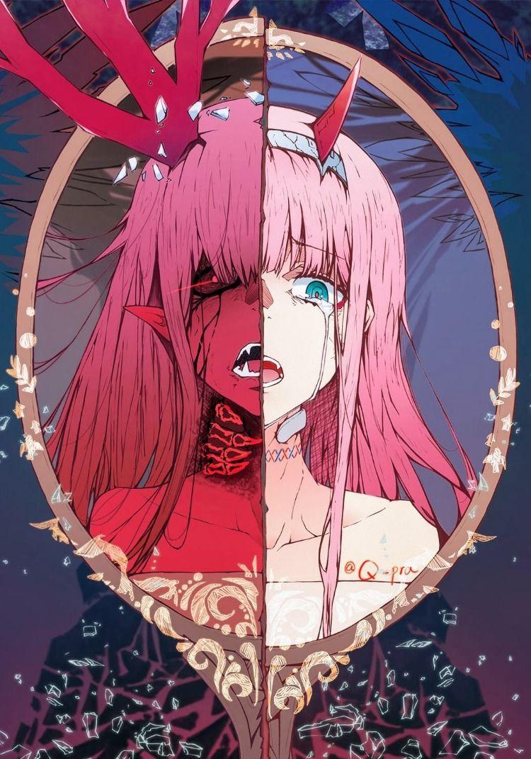 750x1071 Zero Two in the FranXX #fanart #manga #anime #animegirl