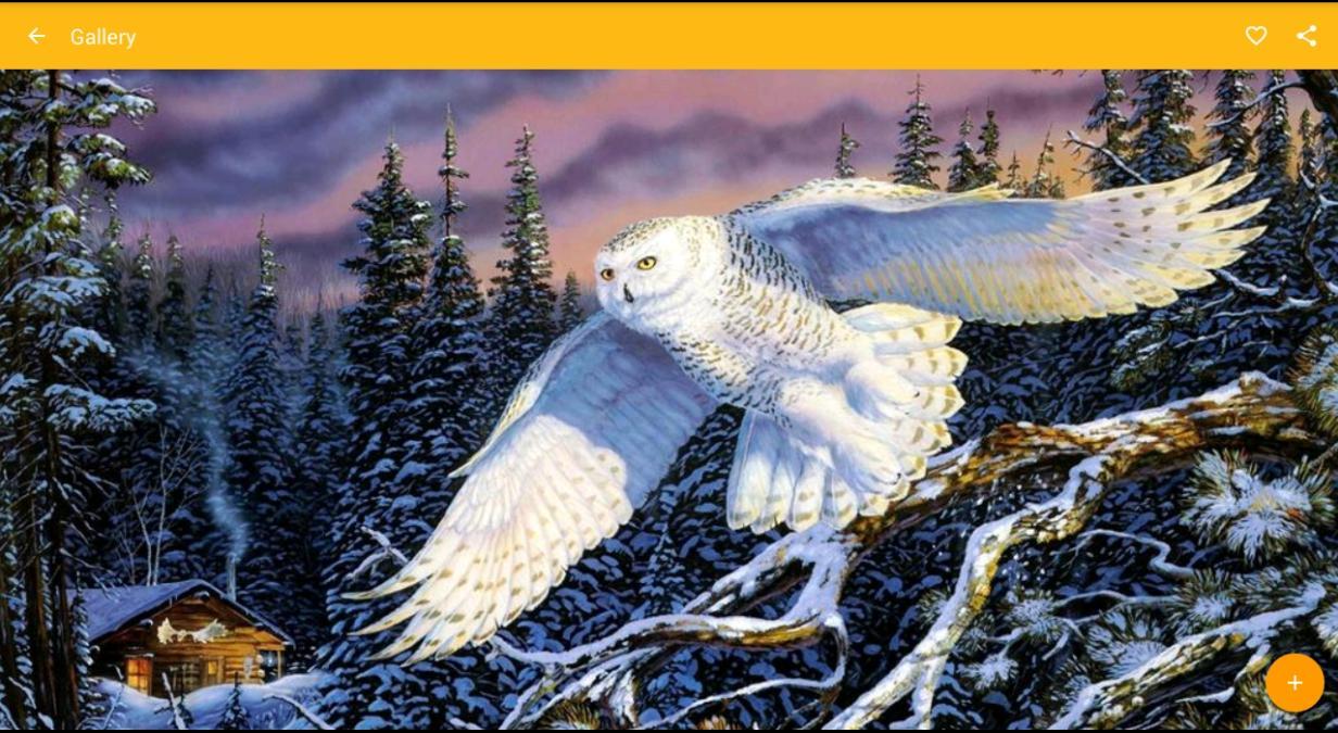 1232x675 Snowy Owl Birds Wallpaper for Android