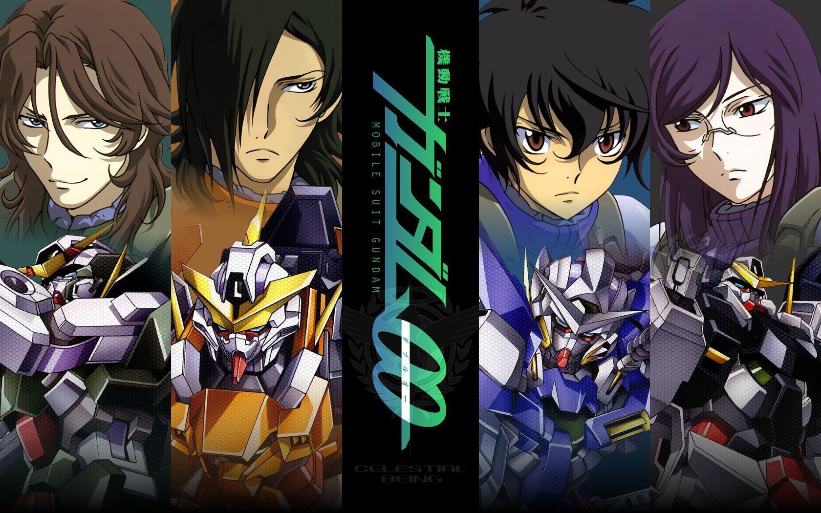 1680x1050 Allelujah Haptism, Lockon Stratos, Mobile Suit Gundam, Mobile Suit