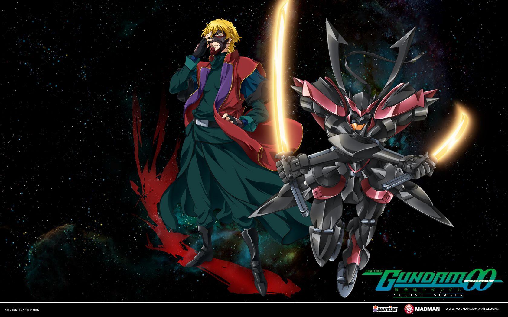 1680x1050 Mobile Suit Gundam 00 Second Season Wallpaper