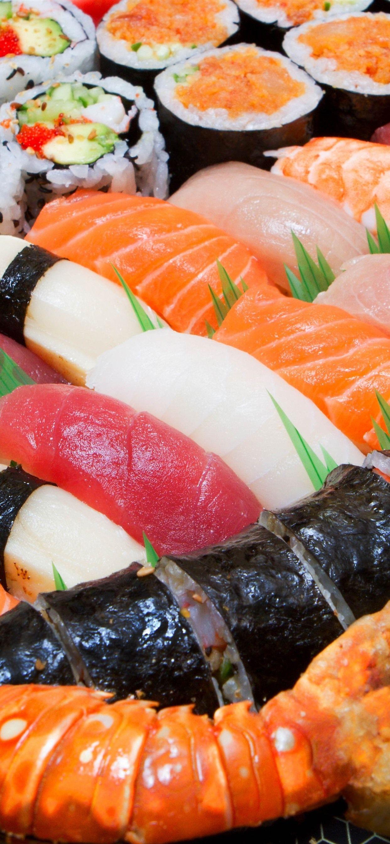 1242x2688 Delicious Japanese Food, Sushi, Meat 1242x2688 IPhone 11 Pro XS