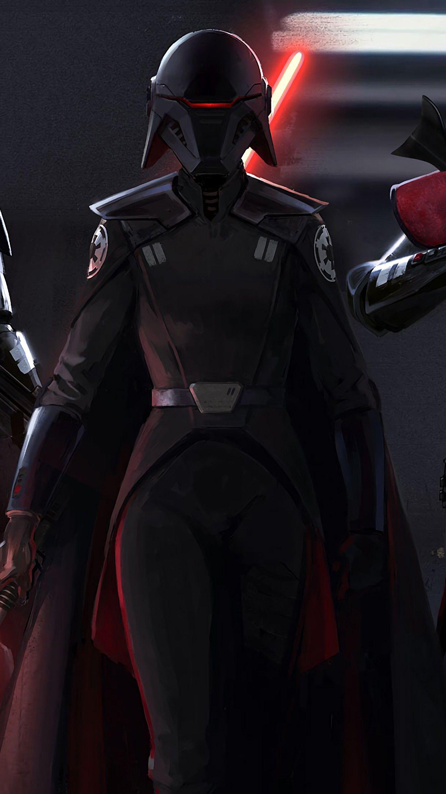 1440x2560 Wallpaper Star Wars Jedi: Fallen Order, Purge Troopers, Second