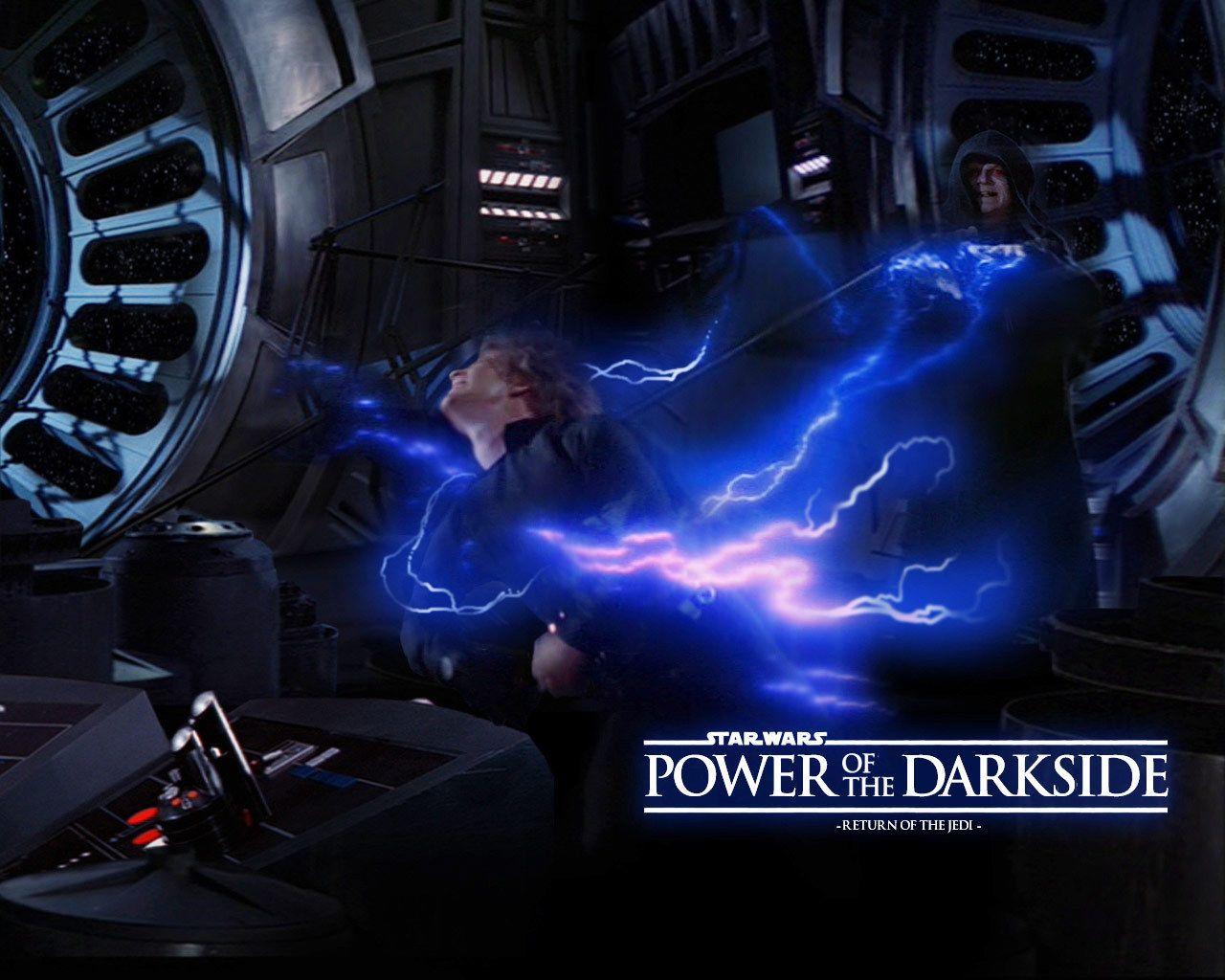 1280x1024 Power of the Dark Side Wars Wallpaper