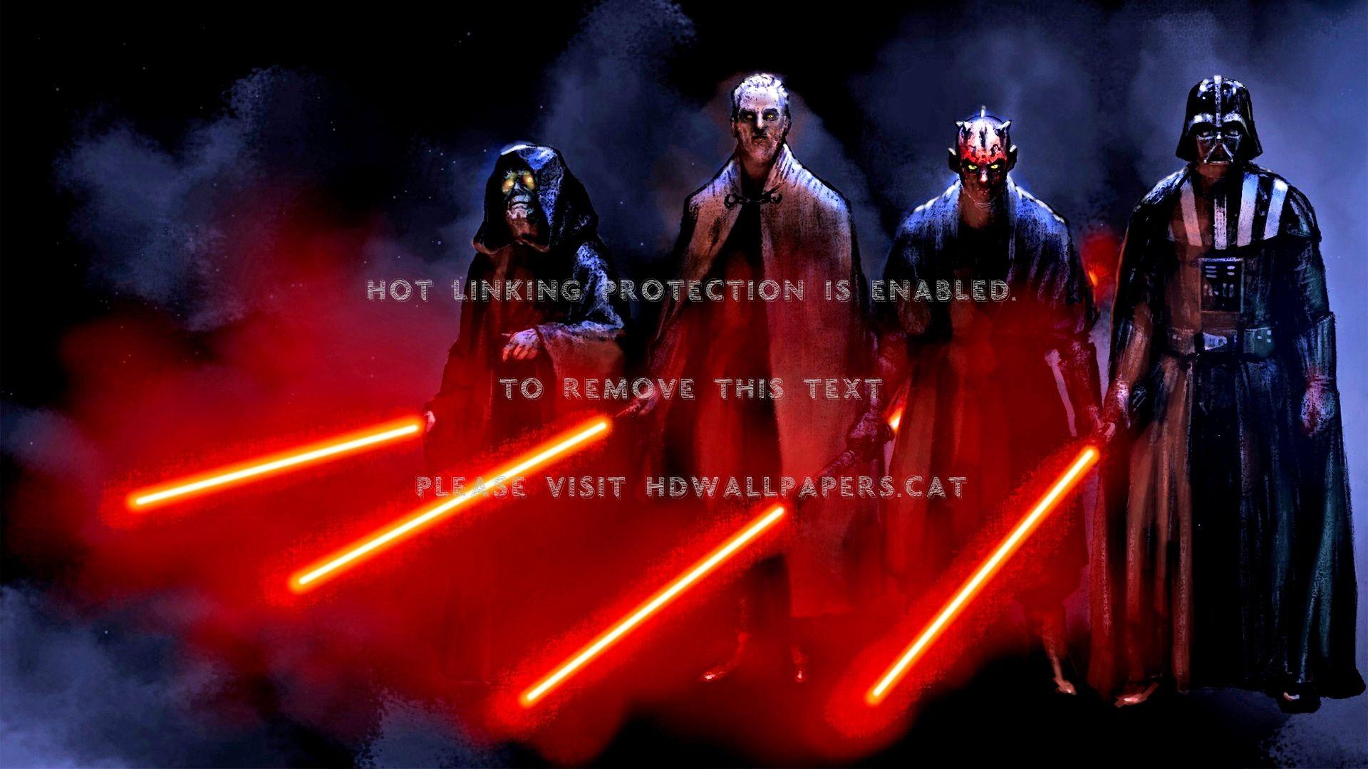 1920x1080 Dark Jedi Star Wars Fantasy Sci Fi Abstract