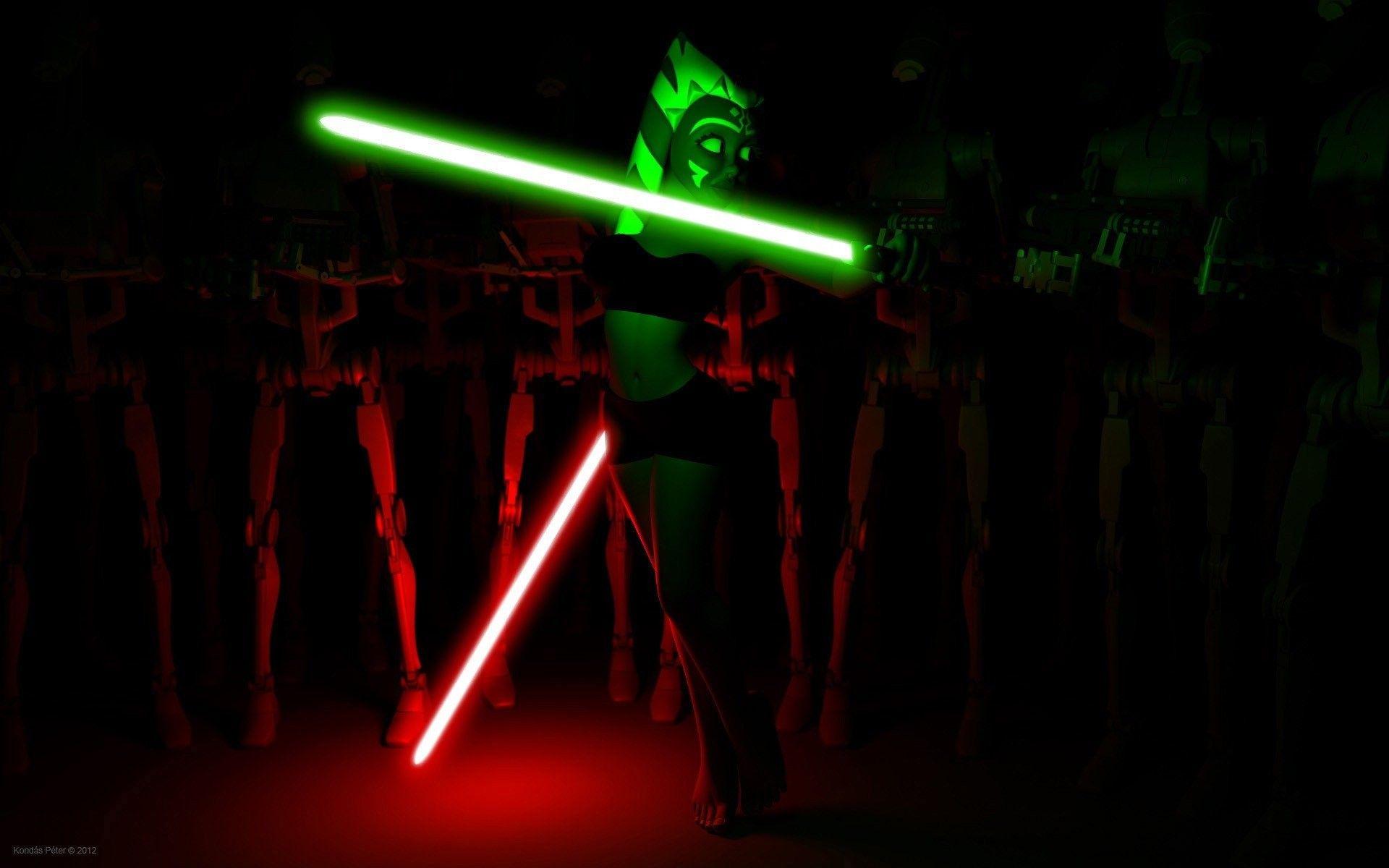 1920x1200 Film, Wars, White, Ahsoka, Wars, Modeling HD Wallpaper, Dark