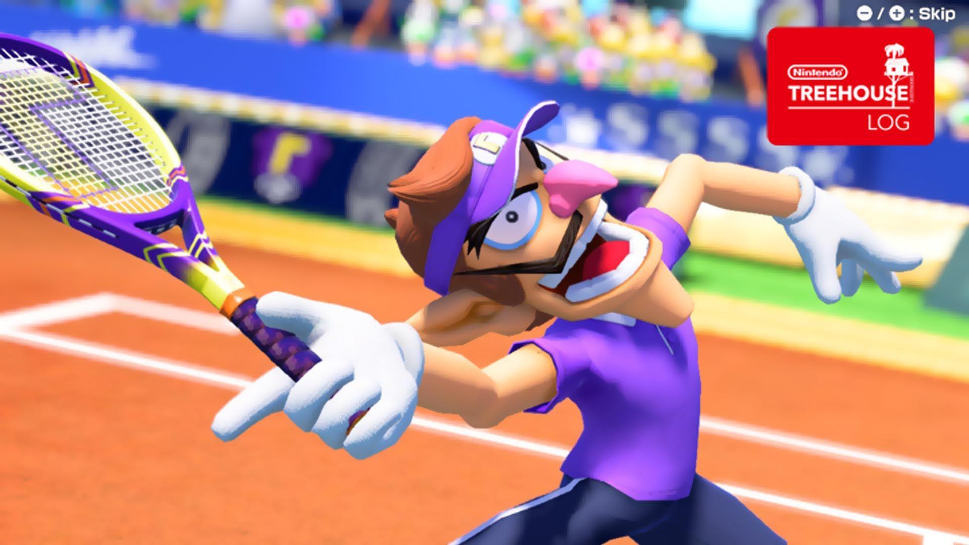 1920x1080 Newest Treehouse Log Introduces Mario Tennis Aces' Tennis