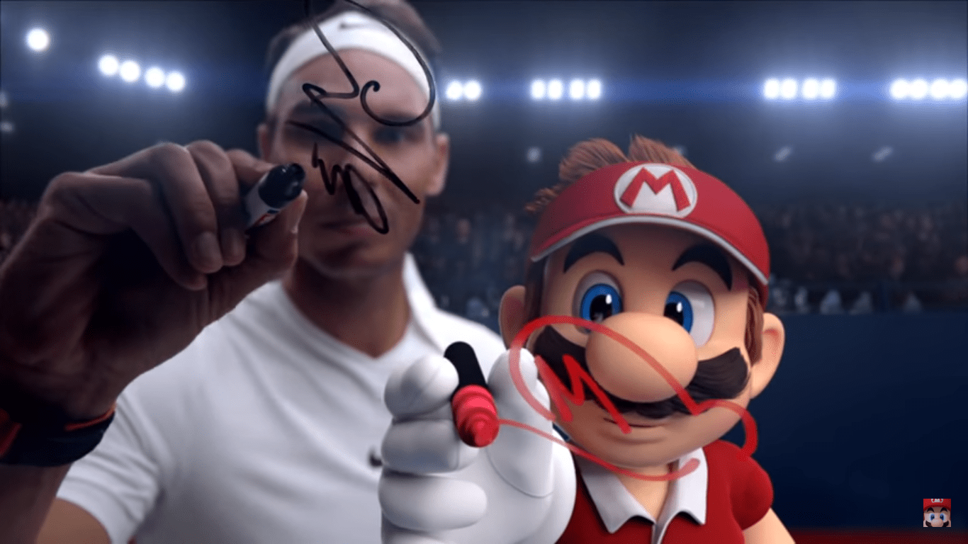 1366x768 Classic Mario Outfit will be Added to Mario Tennis Aces at a Later