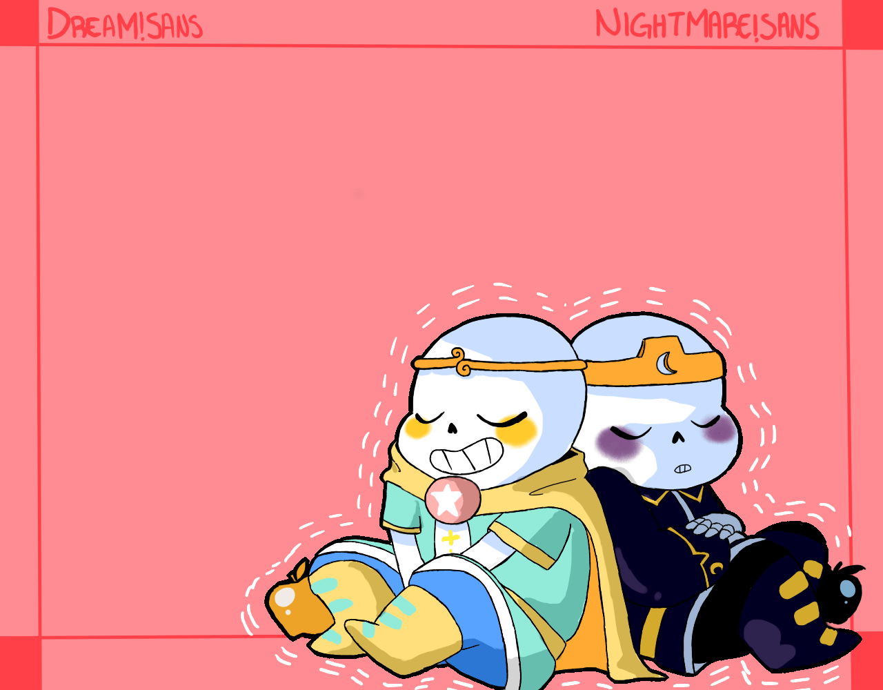 Human Nightmare Sans And Dream Sans