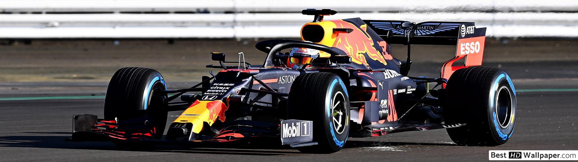 1920x540 Red Bull Racing F1 2020 RB16 HD wallpaper download